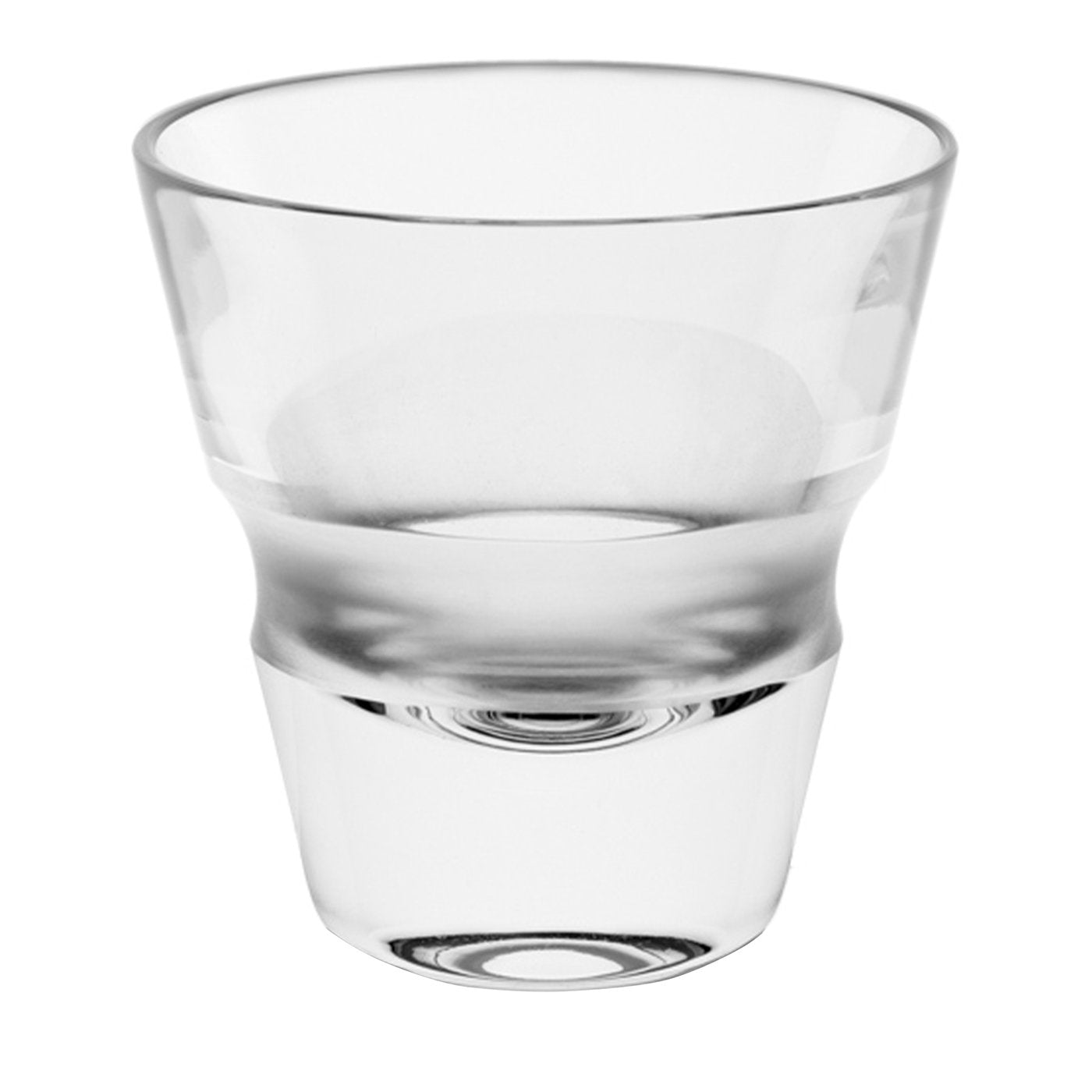 Set di 6 bicchieri in velluto satinato a taglio centrale Dedendum - Vista principale