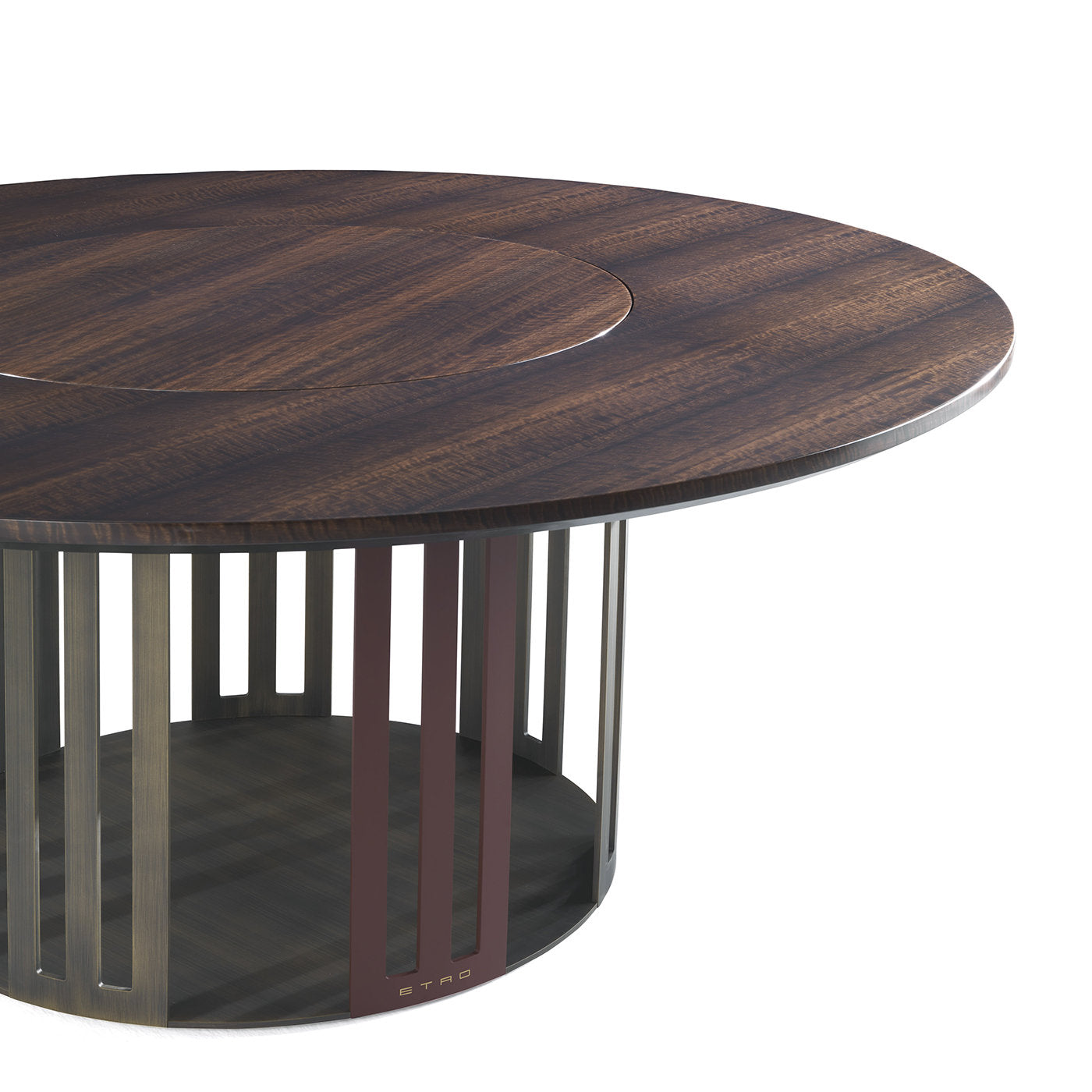 Klee Round Dining Table with Lazy Susan - Alternative view 2