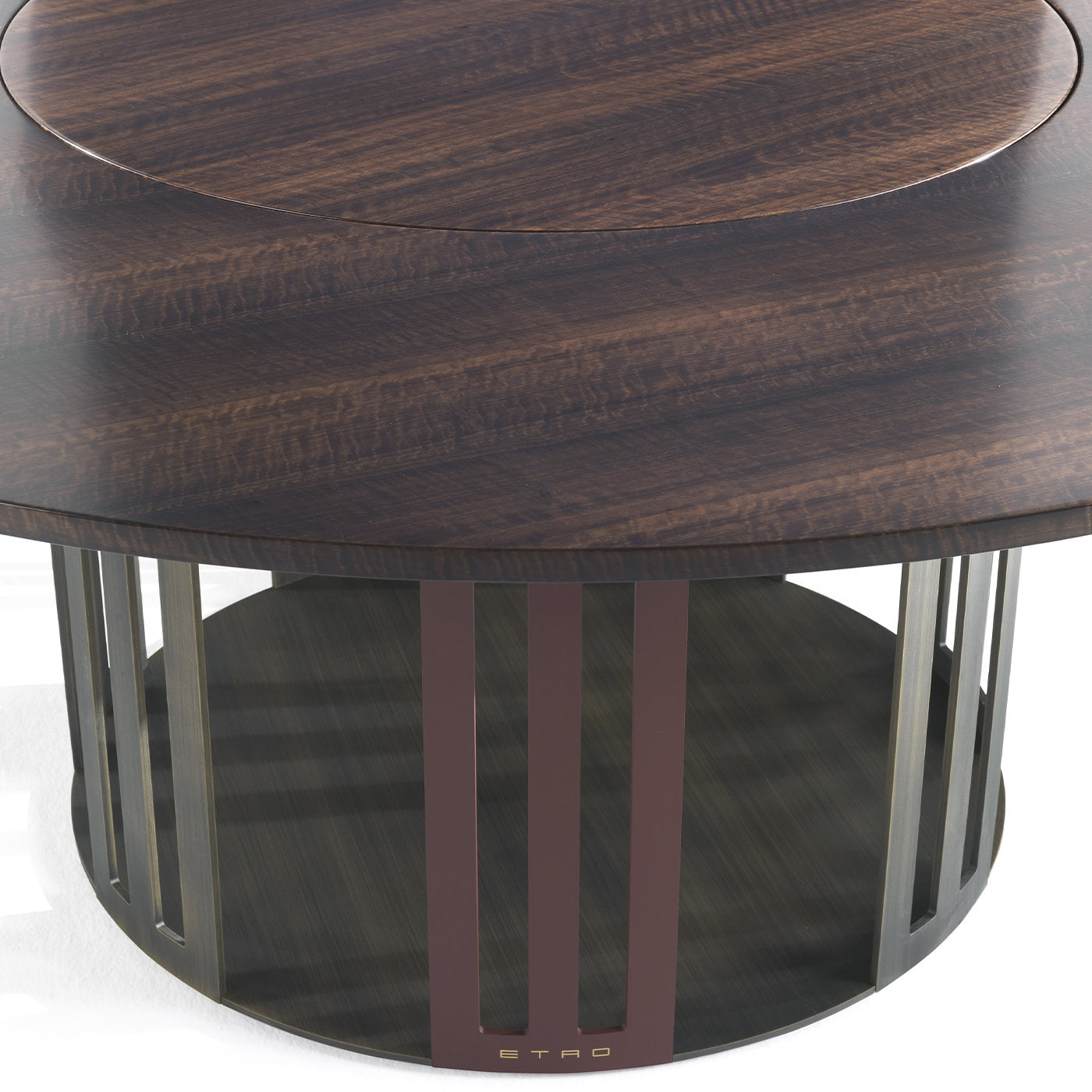Klee Round Dining Table with Lazy Susan - Alternative view 3