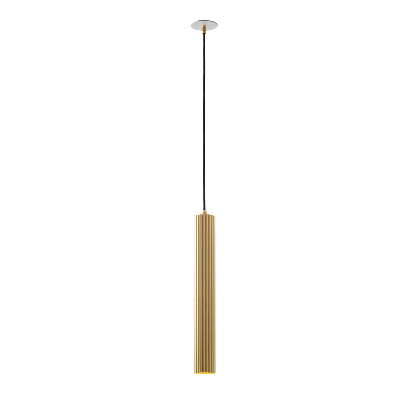 Lustrin Striped Pendant Lamp by Isacco Brioschi - Main view