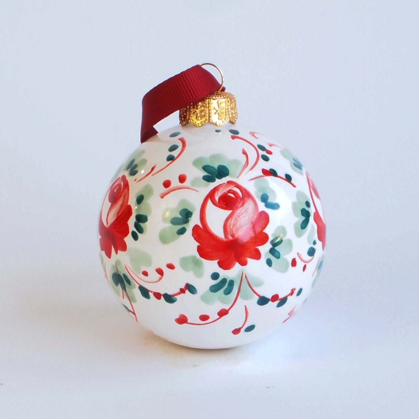 Multicolor Floral Weihnachtskugel Ornament #2 - Alternative Ansicht 1