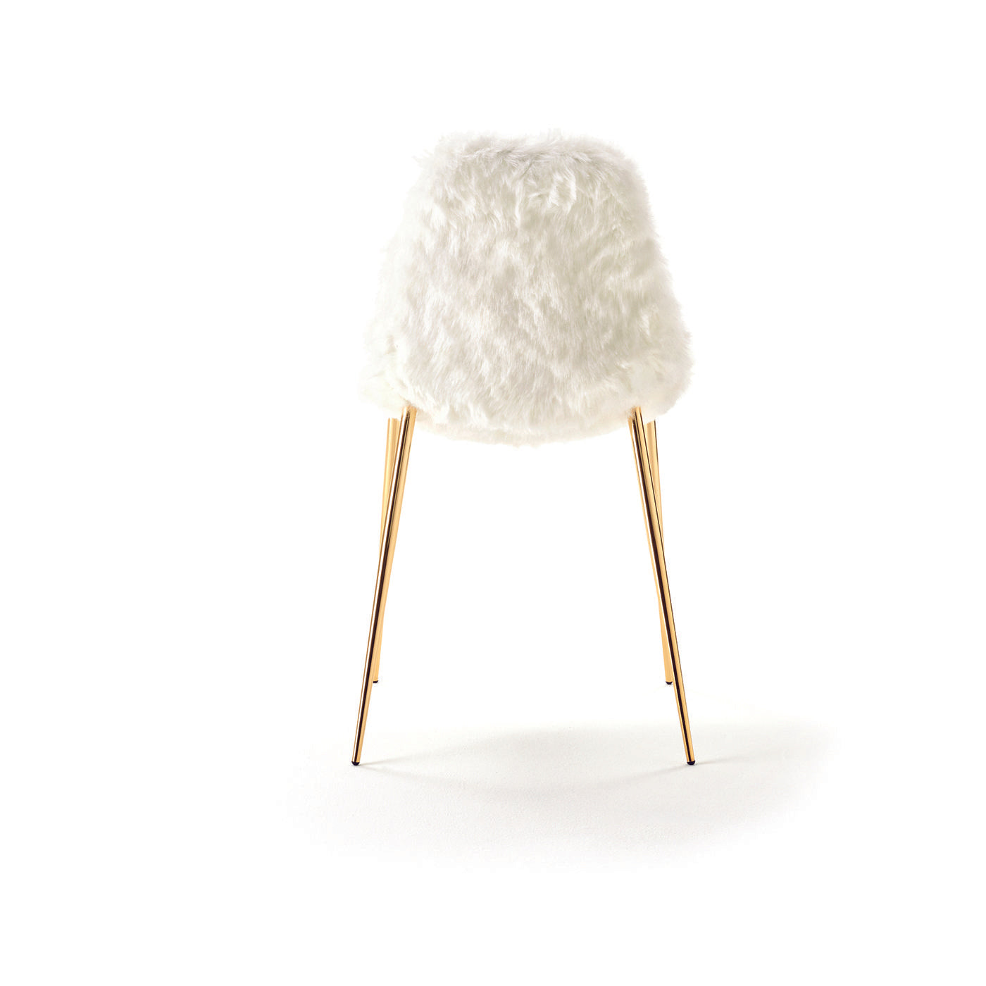 Mammamia White Fur Chair - Alternative view 1