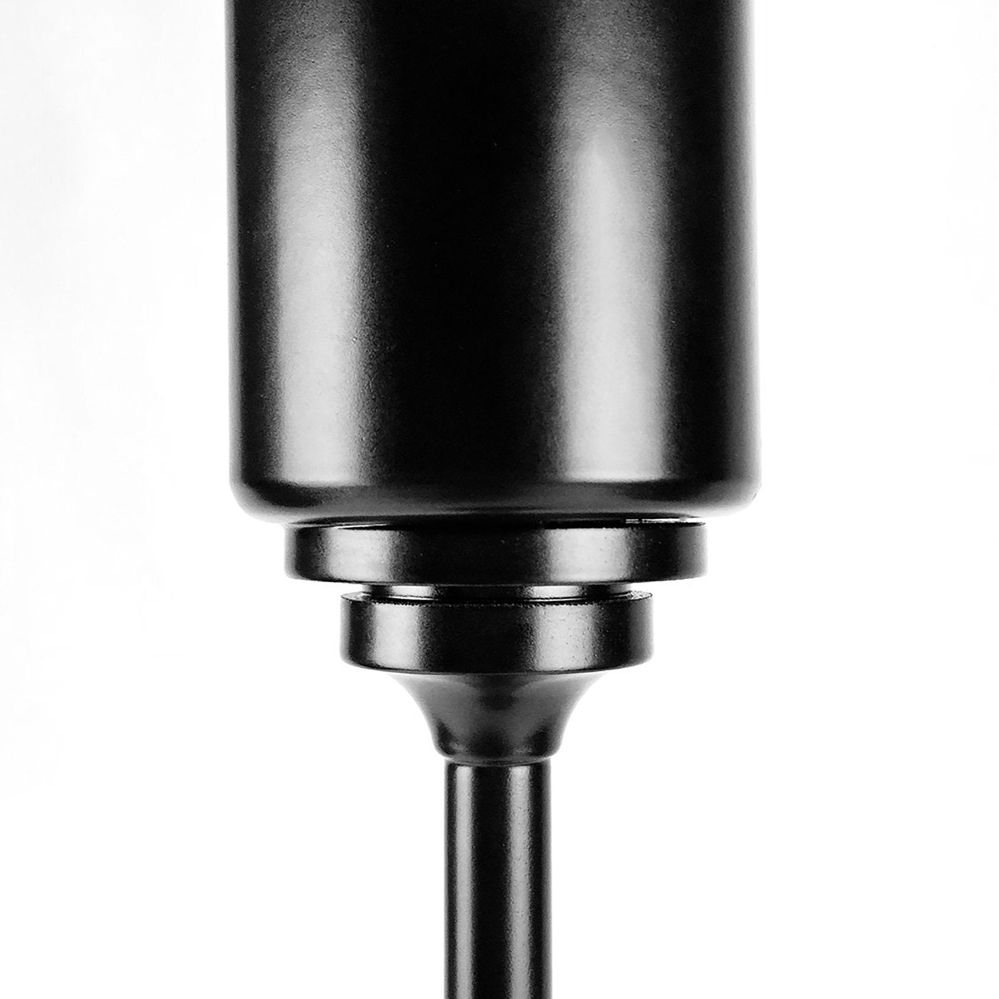 Lámpara de pie de cuero negro Semele #1 - Vista alternativa 4