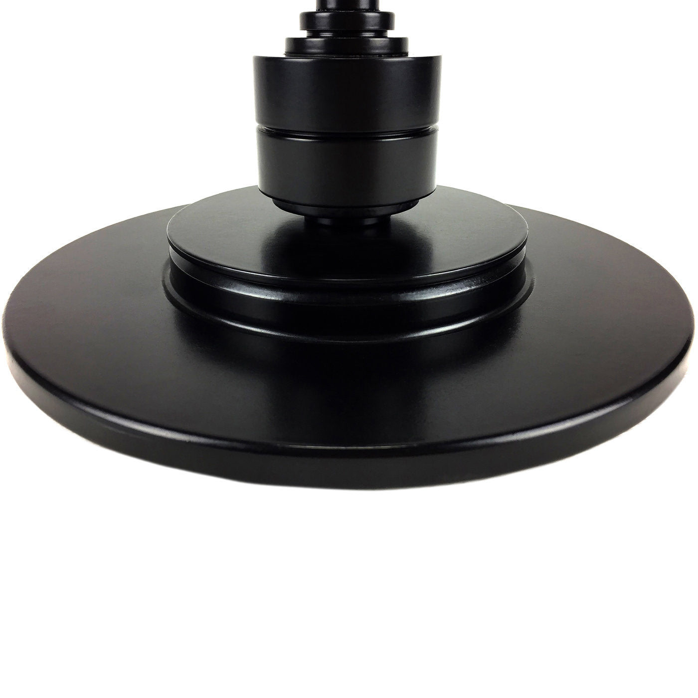 Lámpara de pie de cuero negro Semele #1 - Vista alternativa 3