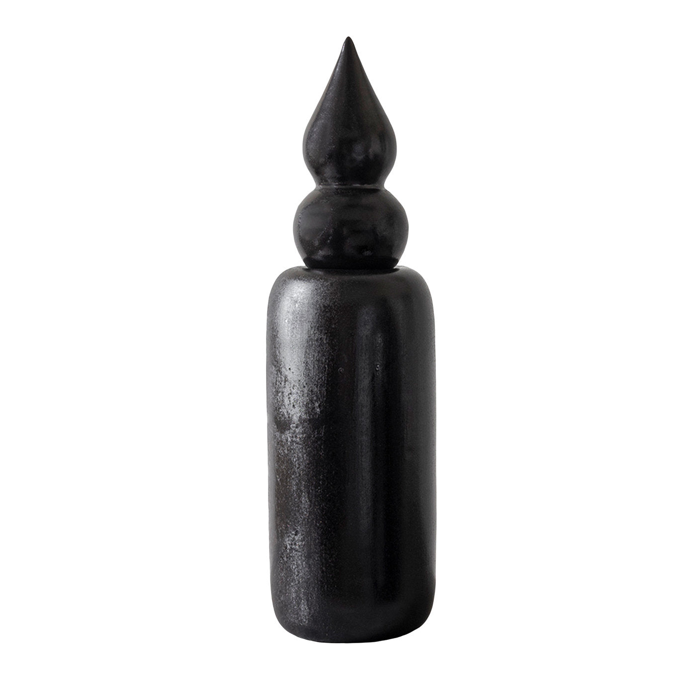 Botanica Schwarze Vase mit Pumo-Aufsatz  - Hauptansicht