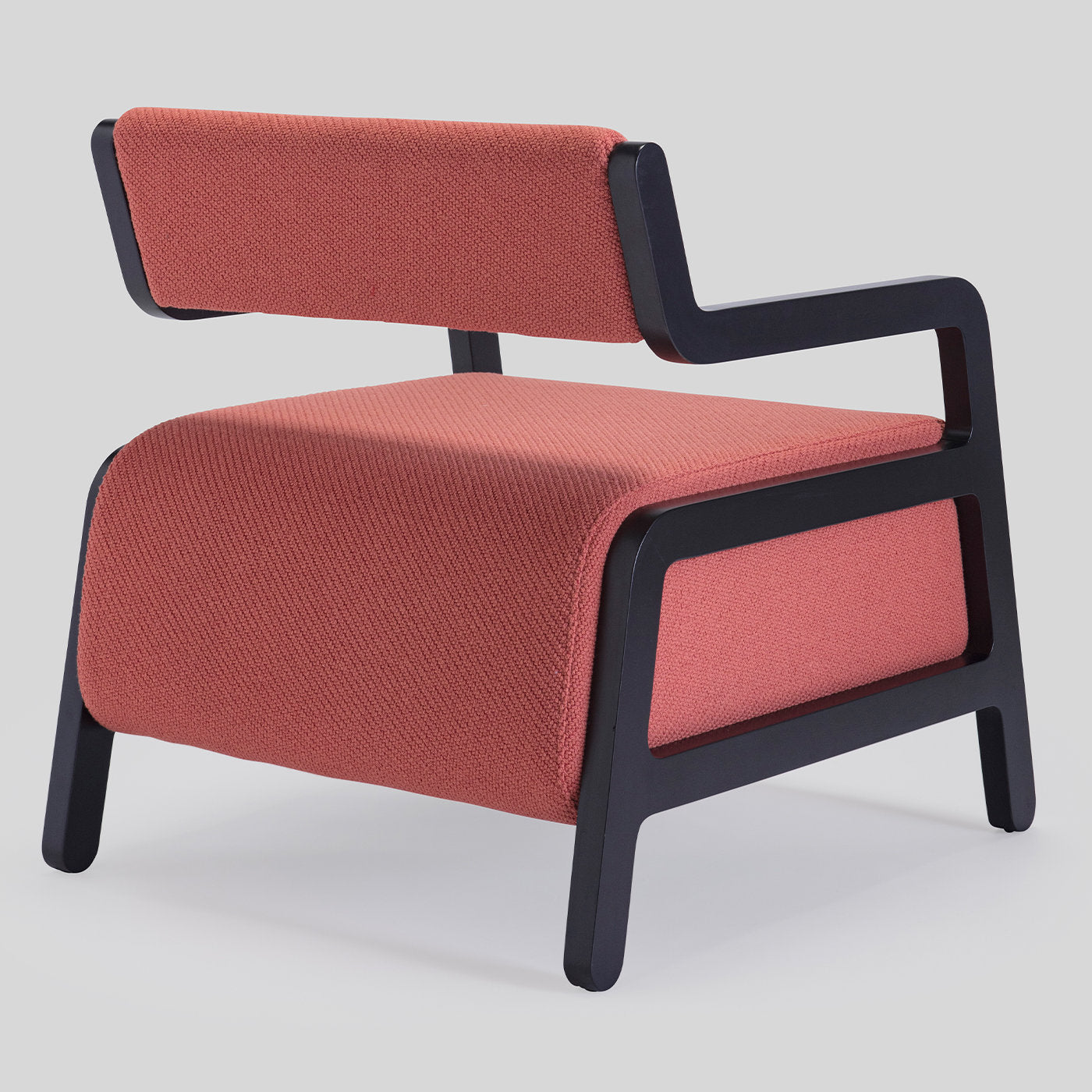 Moki Red Lounge Chair - Alternative view 1