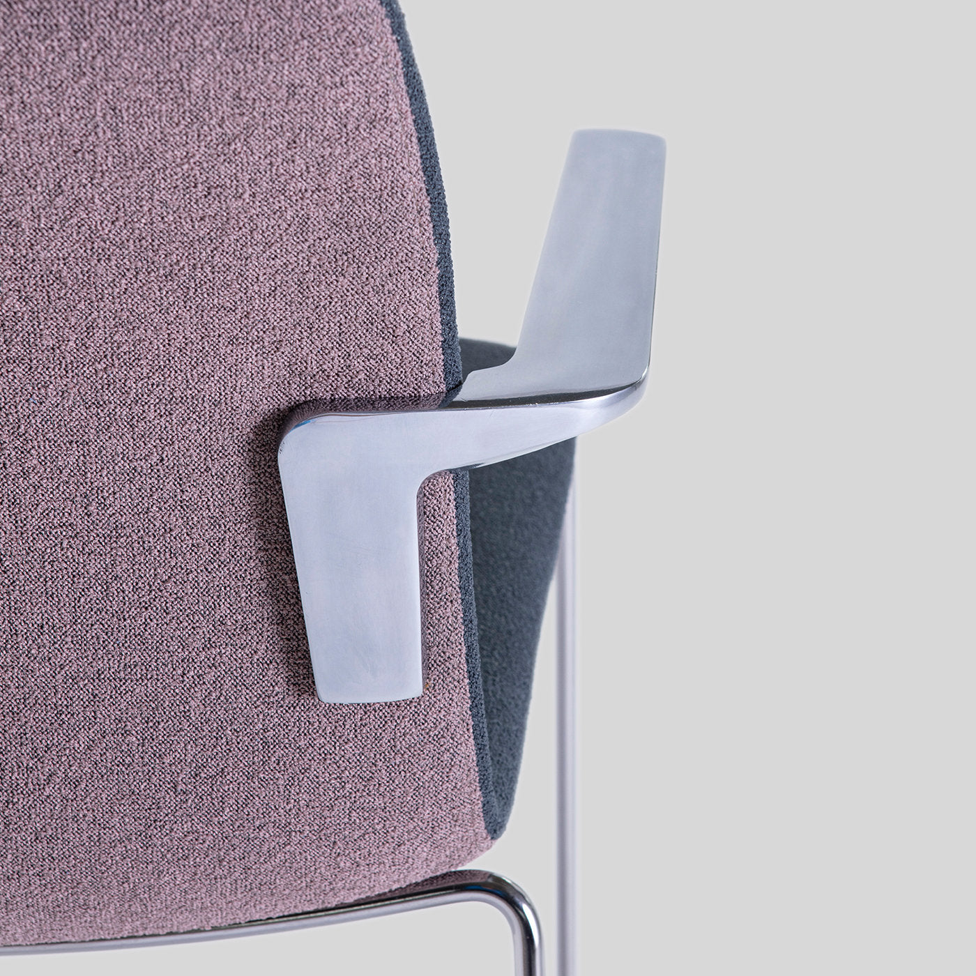Techna Gray Chair with Armrests - Alternative view 5