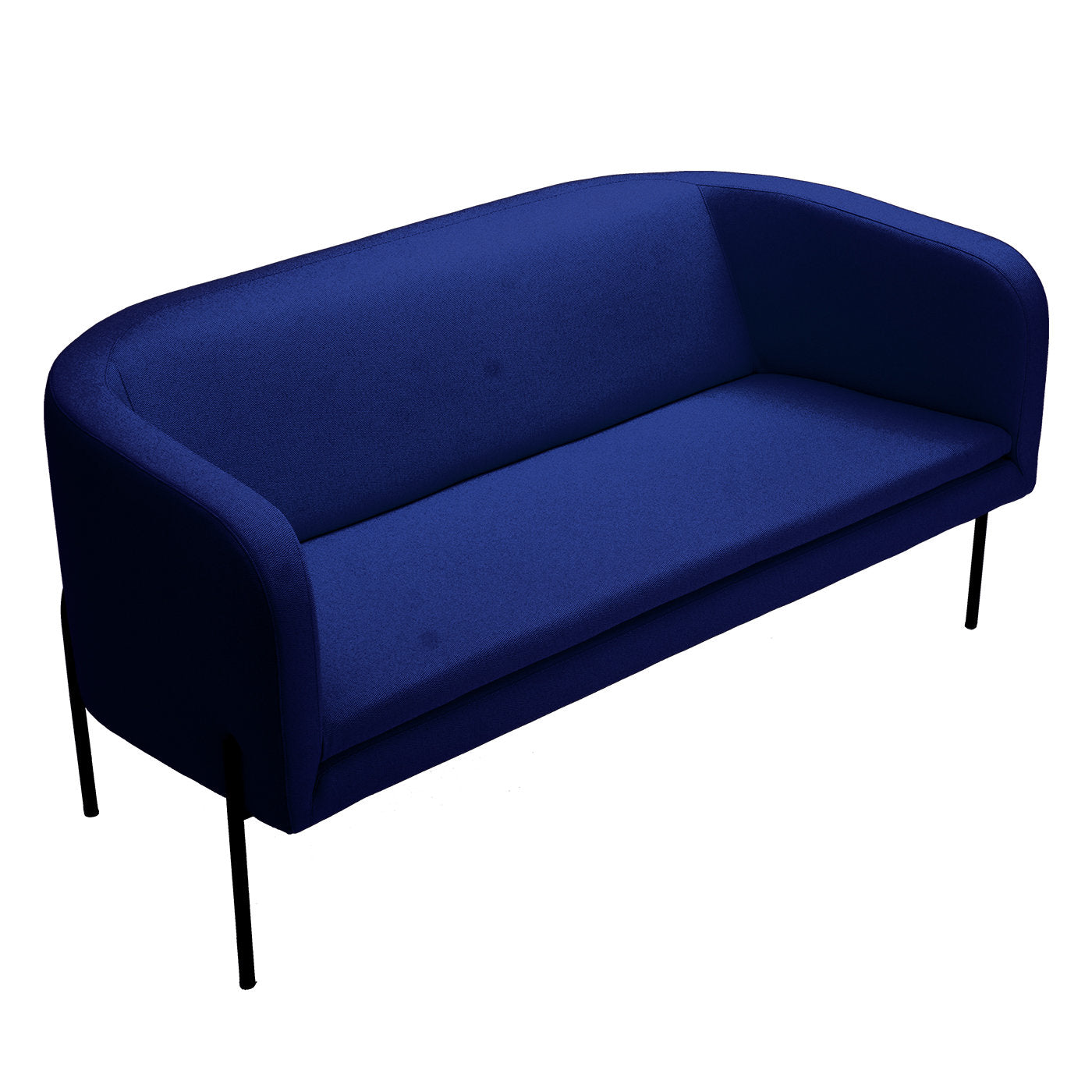 Laetitia Blue 2-Seater Sofa by Fabio Fantolino - Vue alternative 1