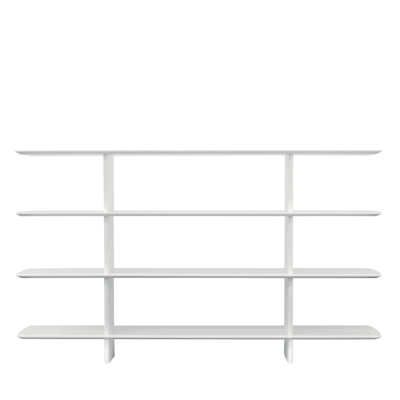 Shift White 4-Shelf Bookcase  by Foster + Partners - Main view
