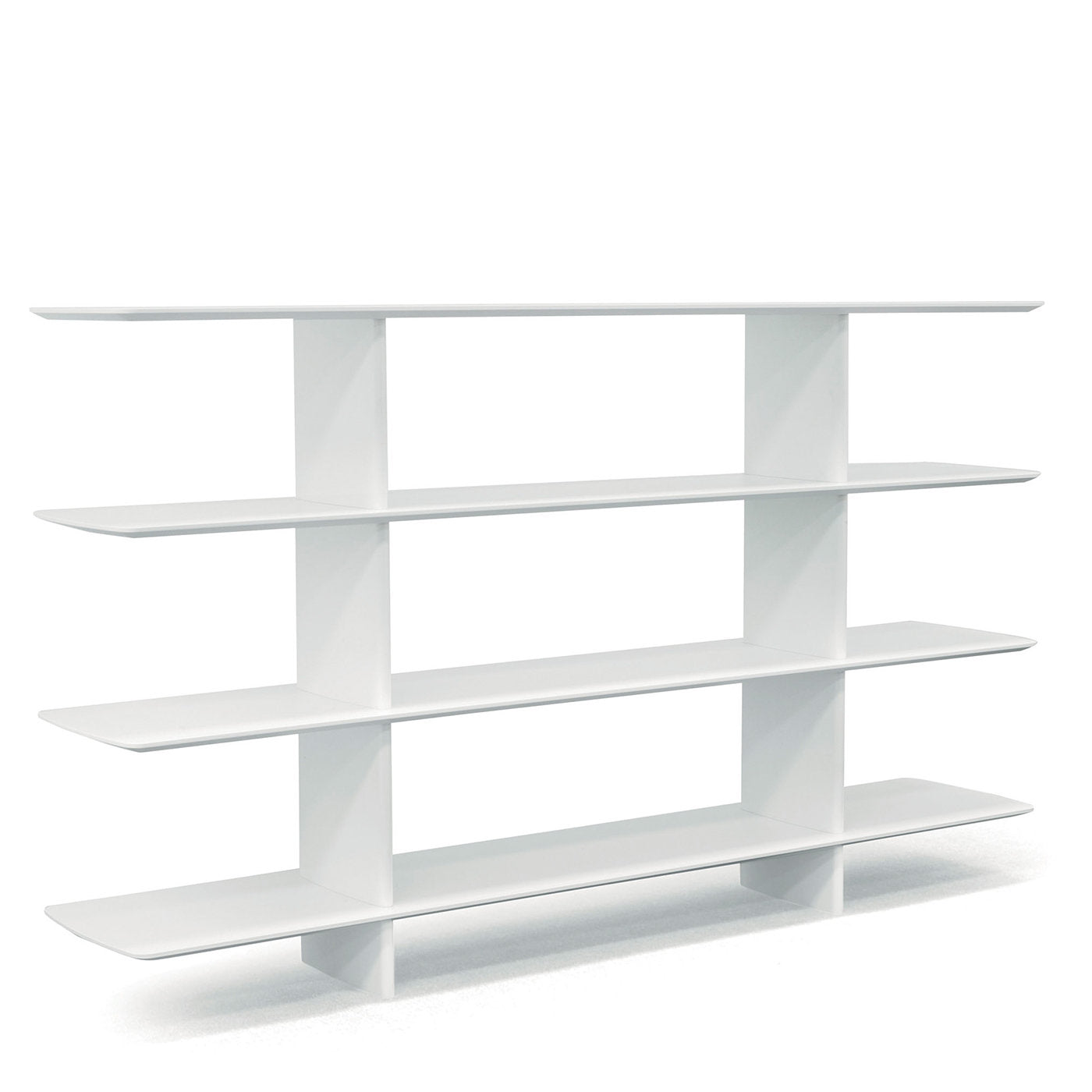 Shift White 4-Shelf Bookcase  by Foster + Partners - Alternative view 1