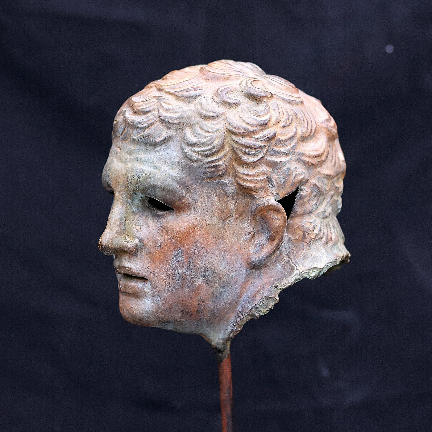 Borghese Gladiator Bust Sculpture - Alternative view 1