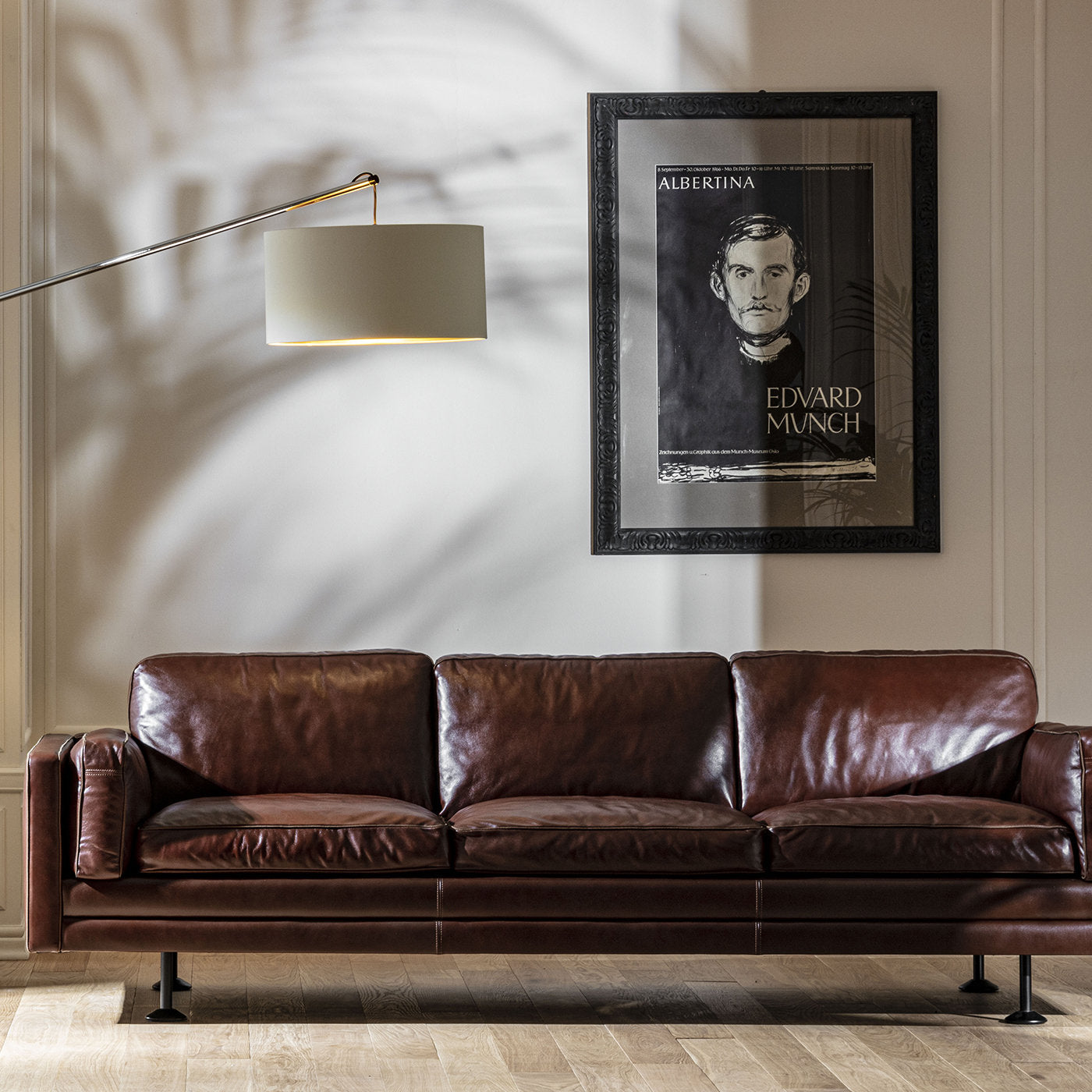 Quinto leather sofa - Alternative view 1
