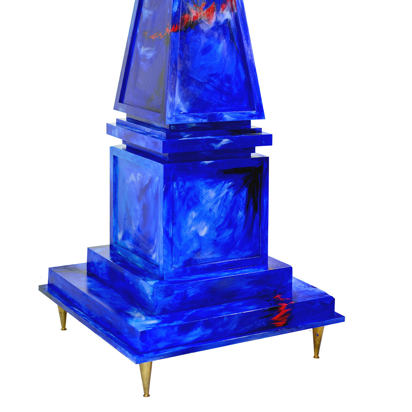 Cobalt Obelisk Sculpture - Alternative view 2