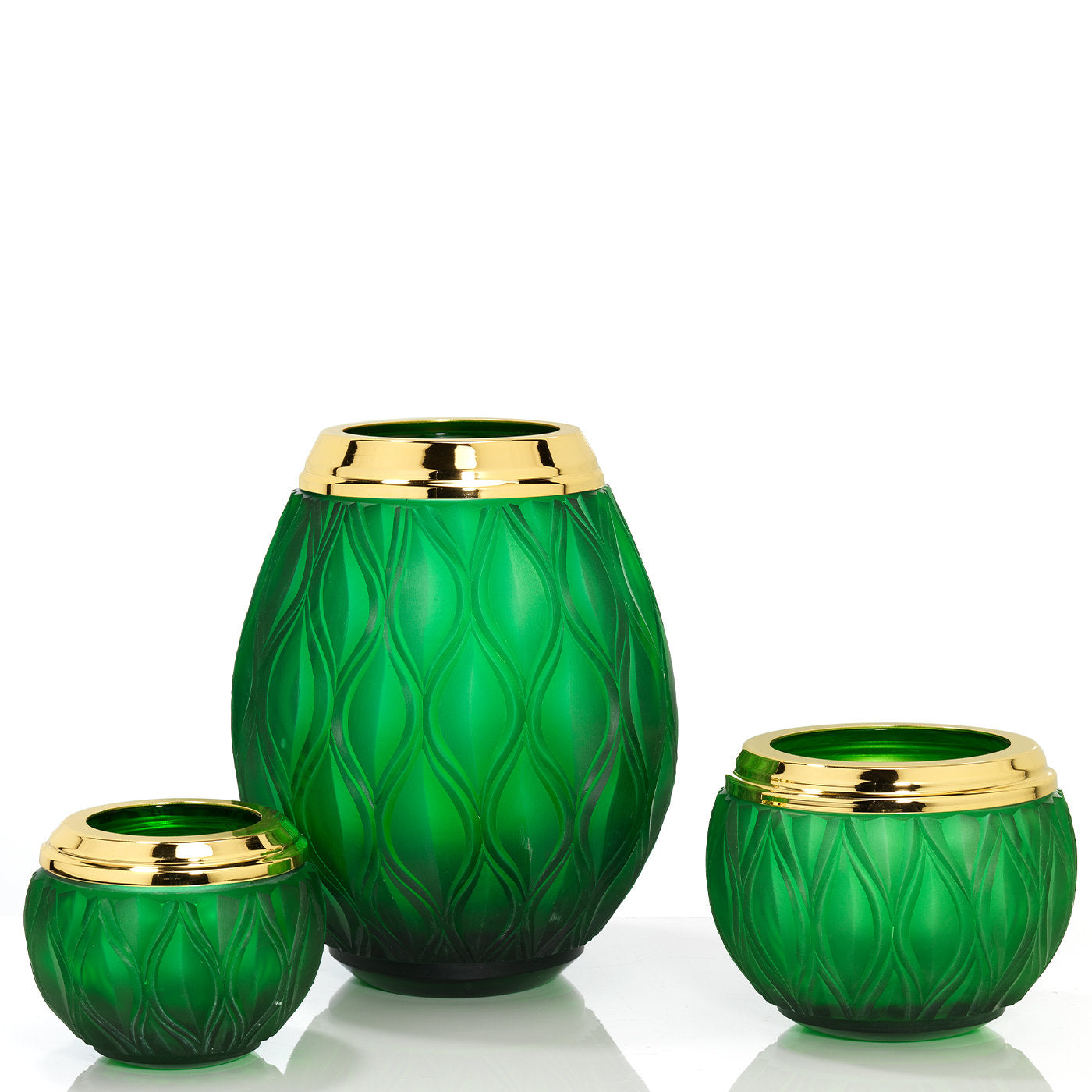 Flora Medium Green Vase - Alternative view 1