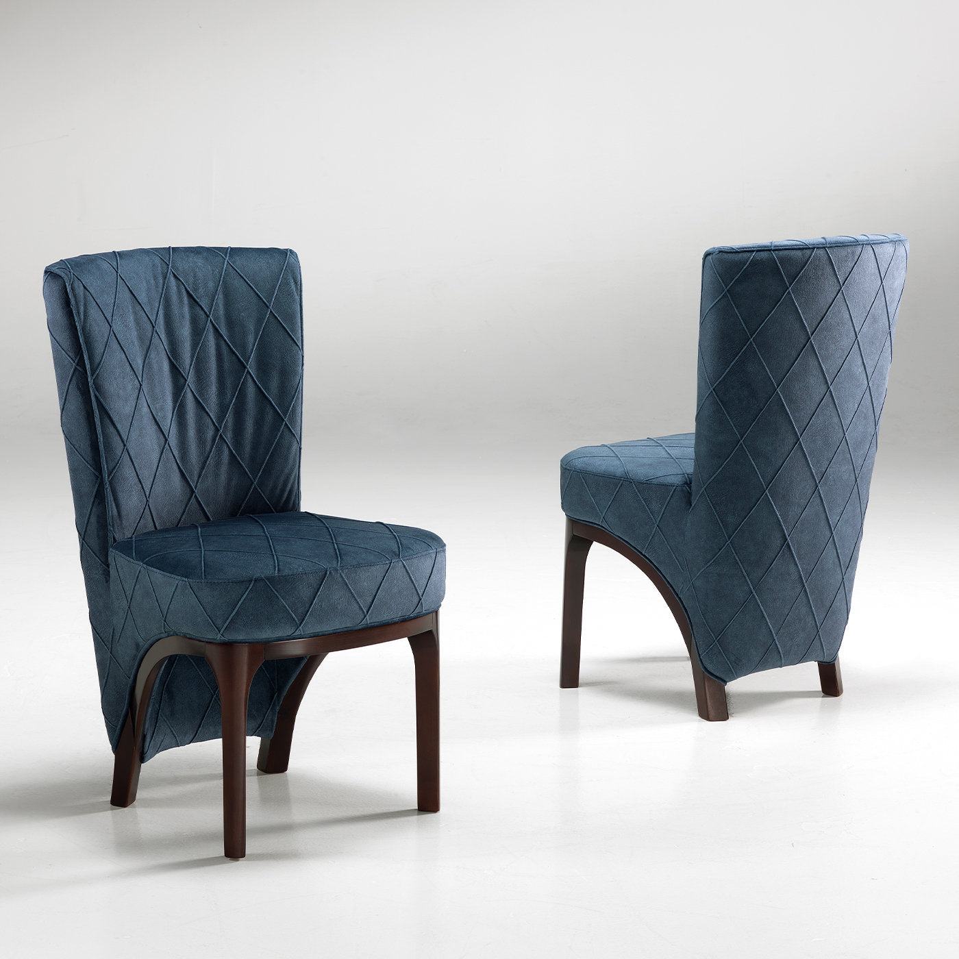 Vodrò Blue Dining Chair - Alternative view 1