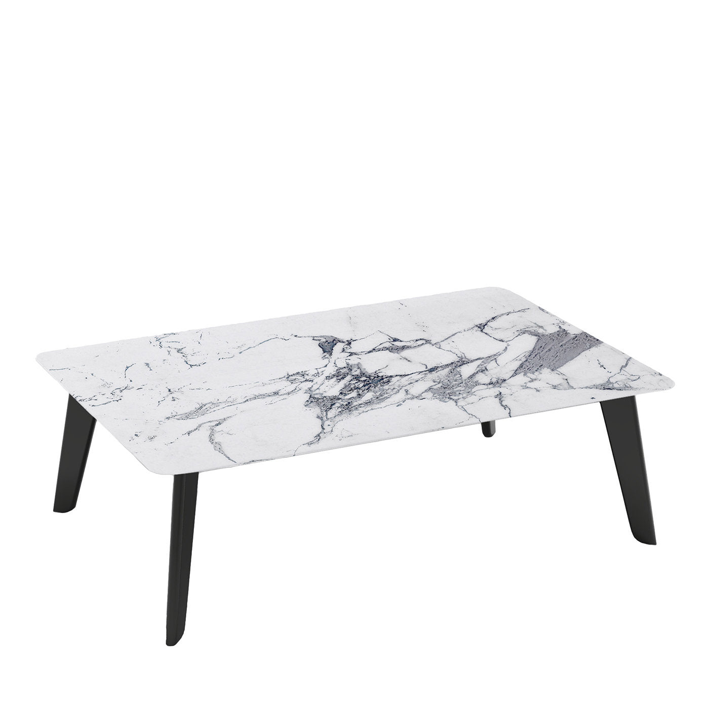 Owen Gray and White Coffee Table - Main view