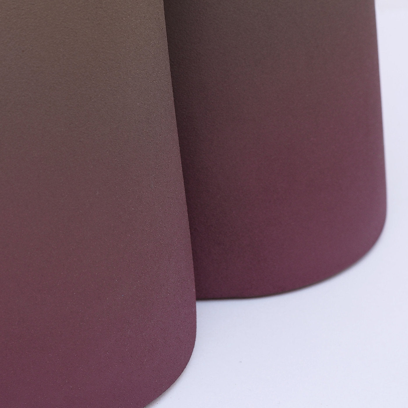 Isola Purple Ceramic Side Table by Cara/Davide  - Alternative view 1
