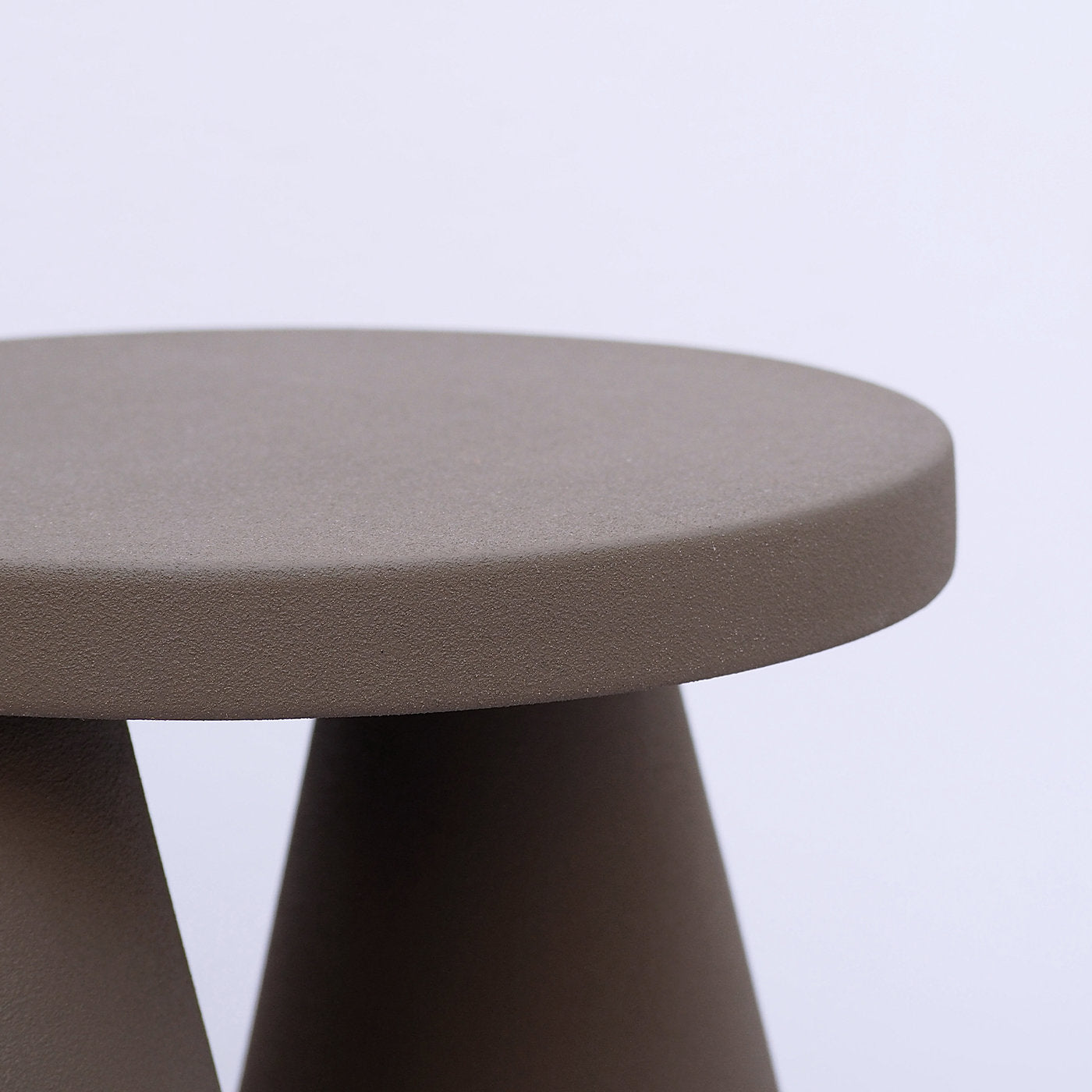 Isola Purple Ceramic Side Table by Cara/Davide  - Alternative view 2