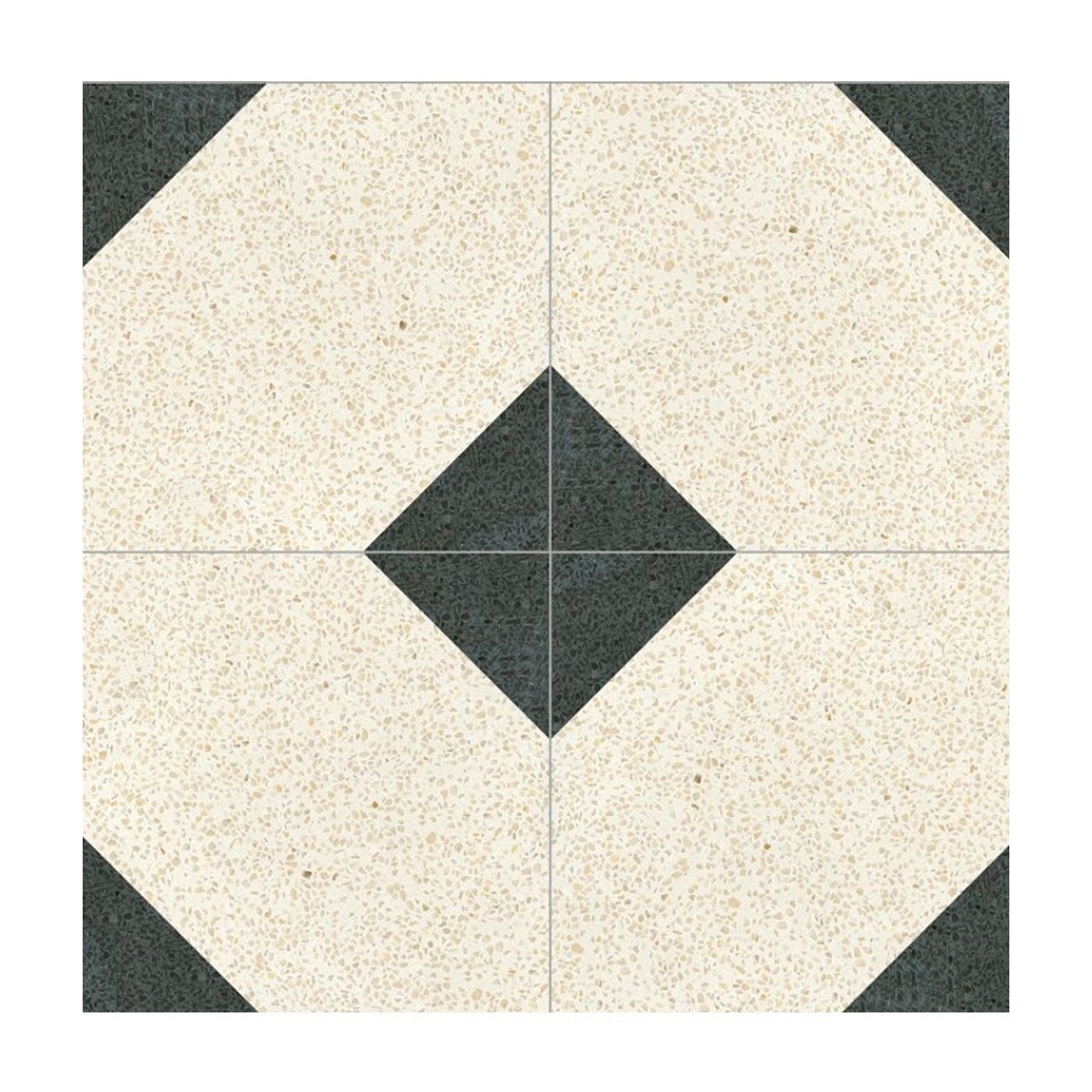 2 Angoli Set of 25 Terrazzo Tiles Romano | Artemest