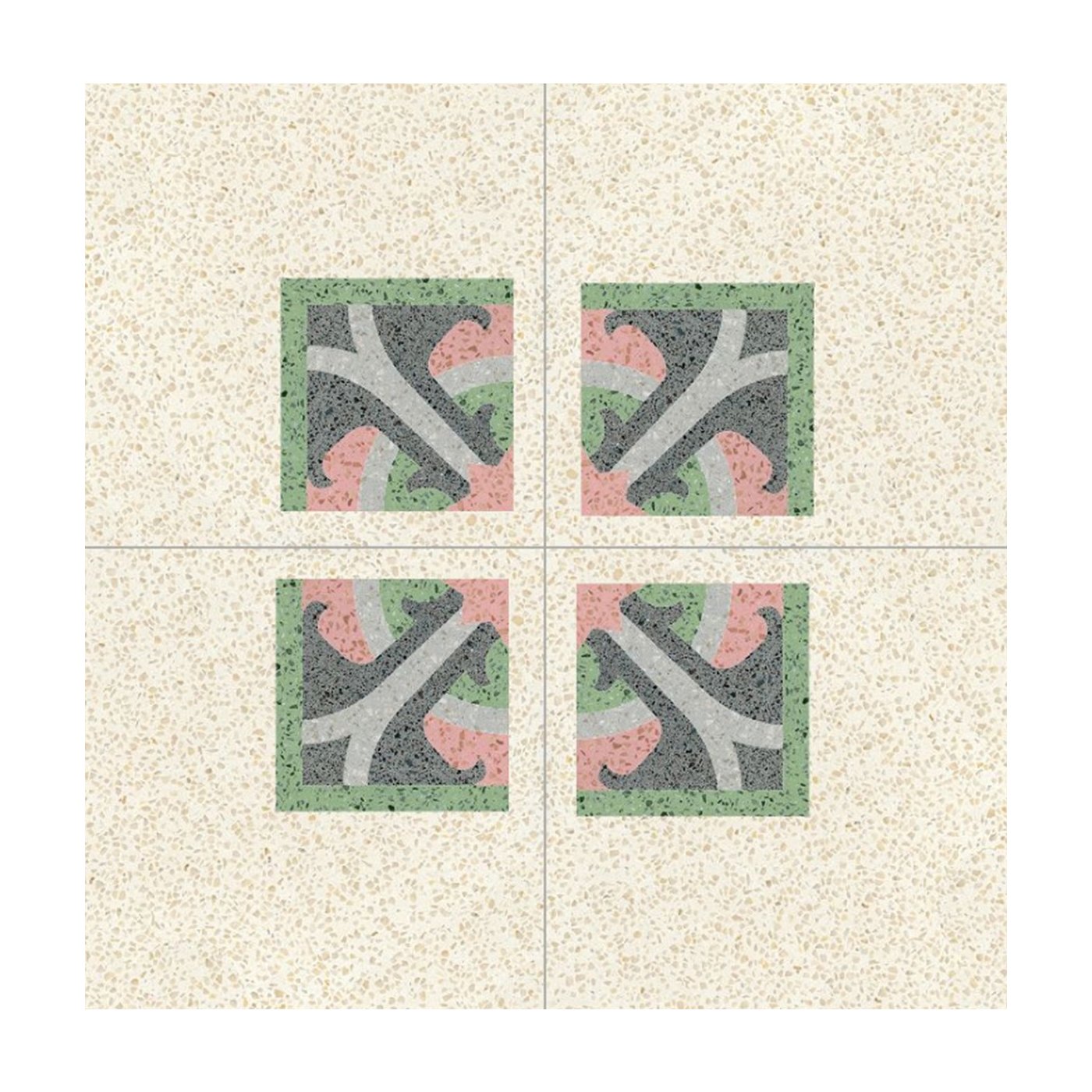 Alì Set of 25 Terrazzo Tiles - Main view