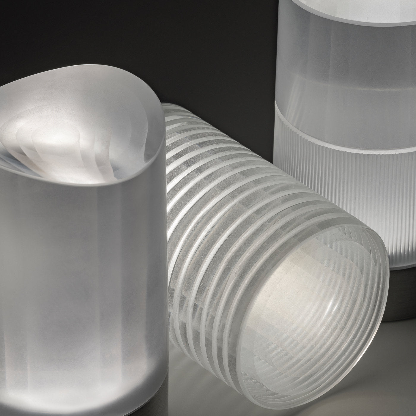 Haute Stripe Wiederaufladbare Tischlampe von Federico Peri - Alternative Ansicht 1