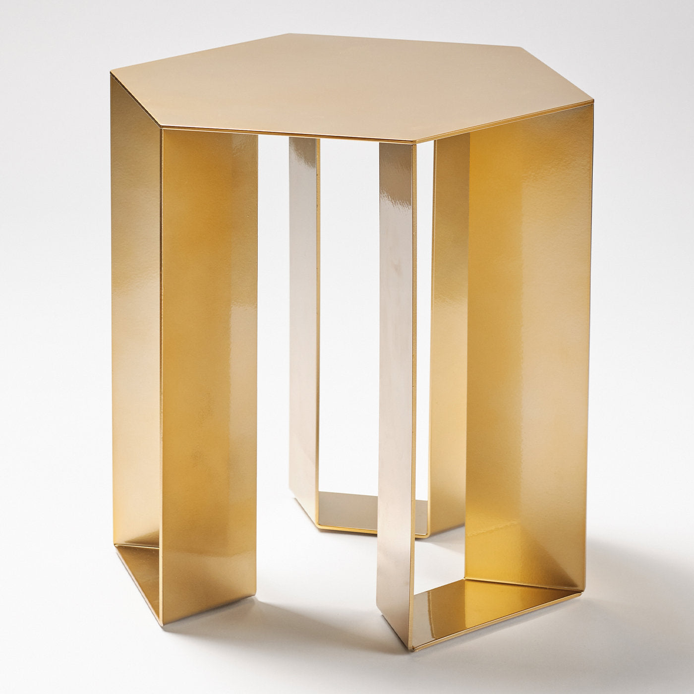 Alato Golden Side Table by Antonio Saporito - Alternative view 2
