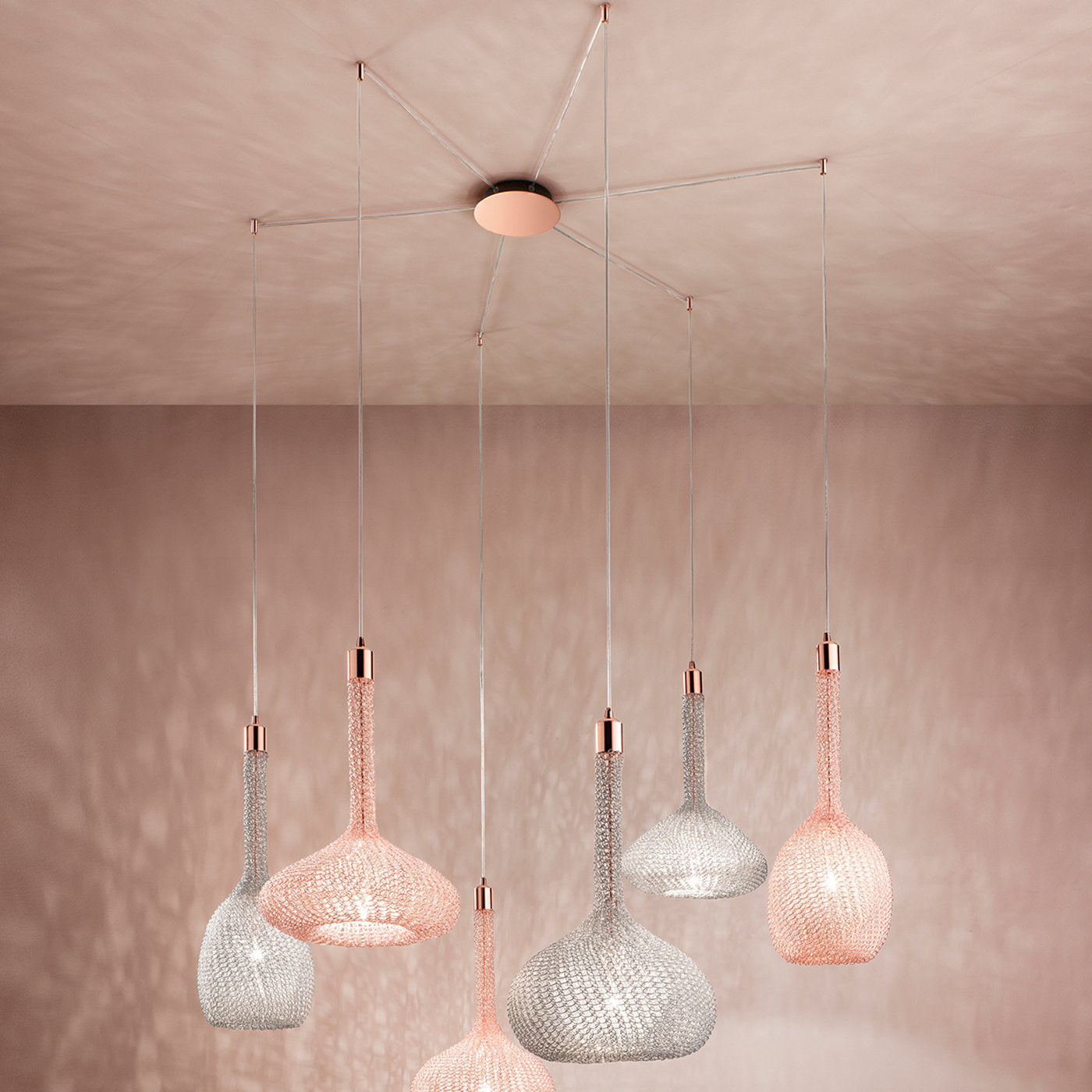 Luce Pink Pendant Lamp #3 - Alternative view 3