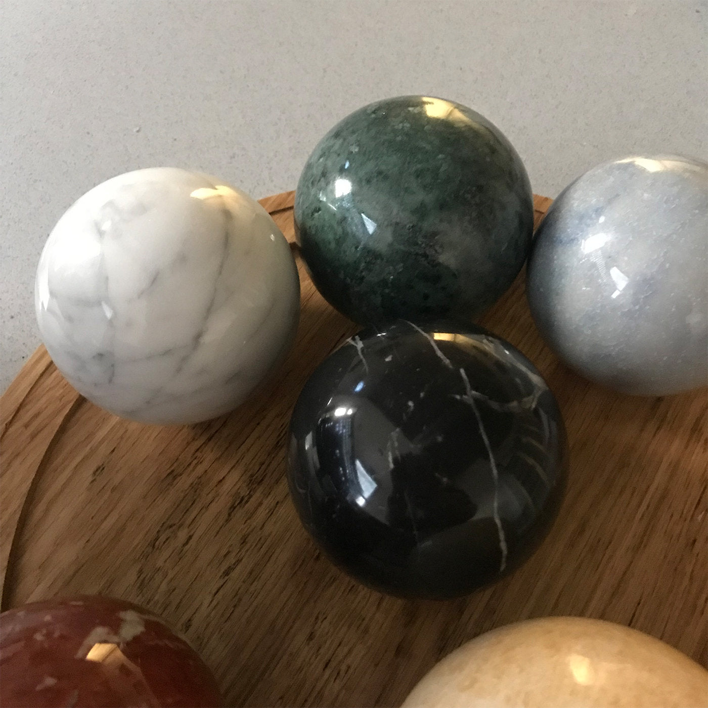 White Marble Decorative Sphere #1 - Alternative view 1