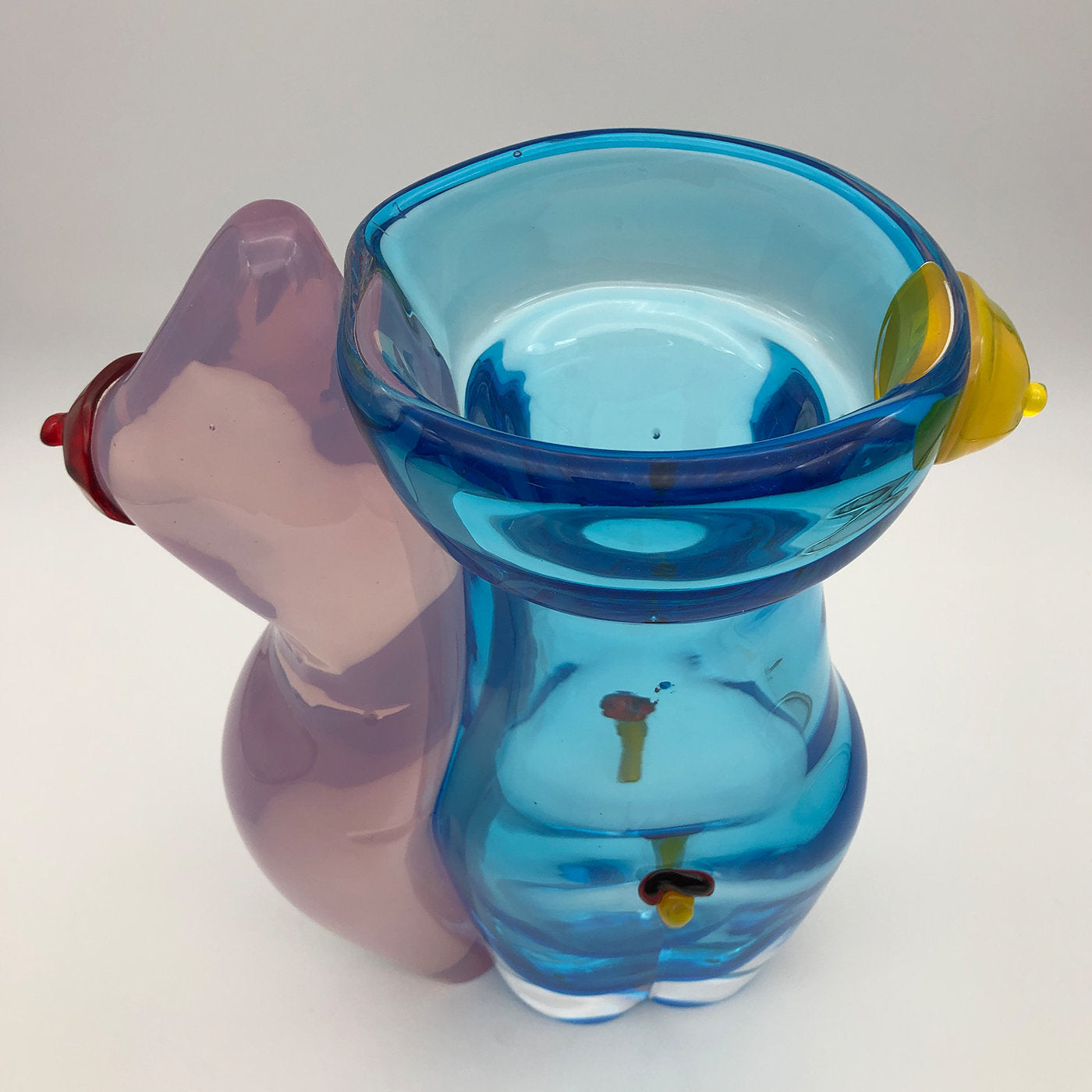 Eros Aquamarine Vase #2 by Toso Cristiano - Alternative view 1