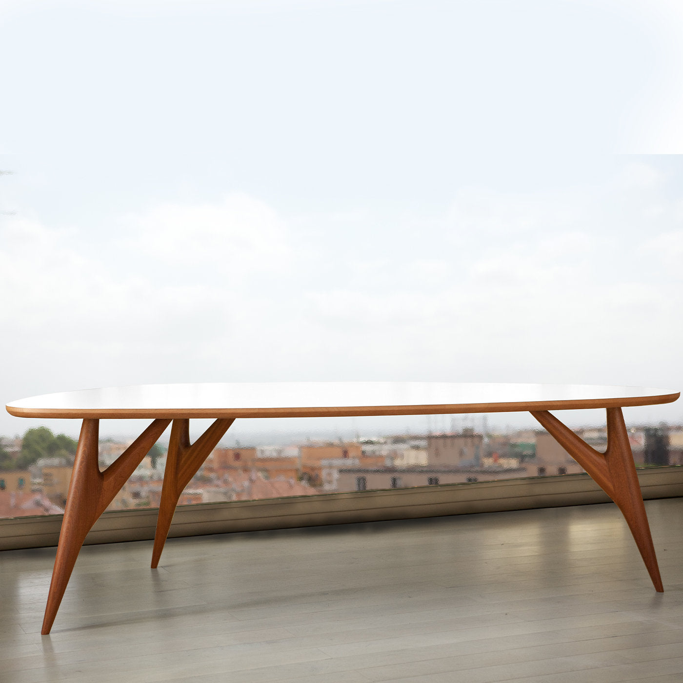Ted One White Dining Table - Alternative view 2