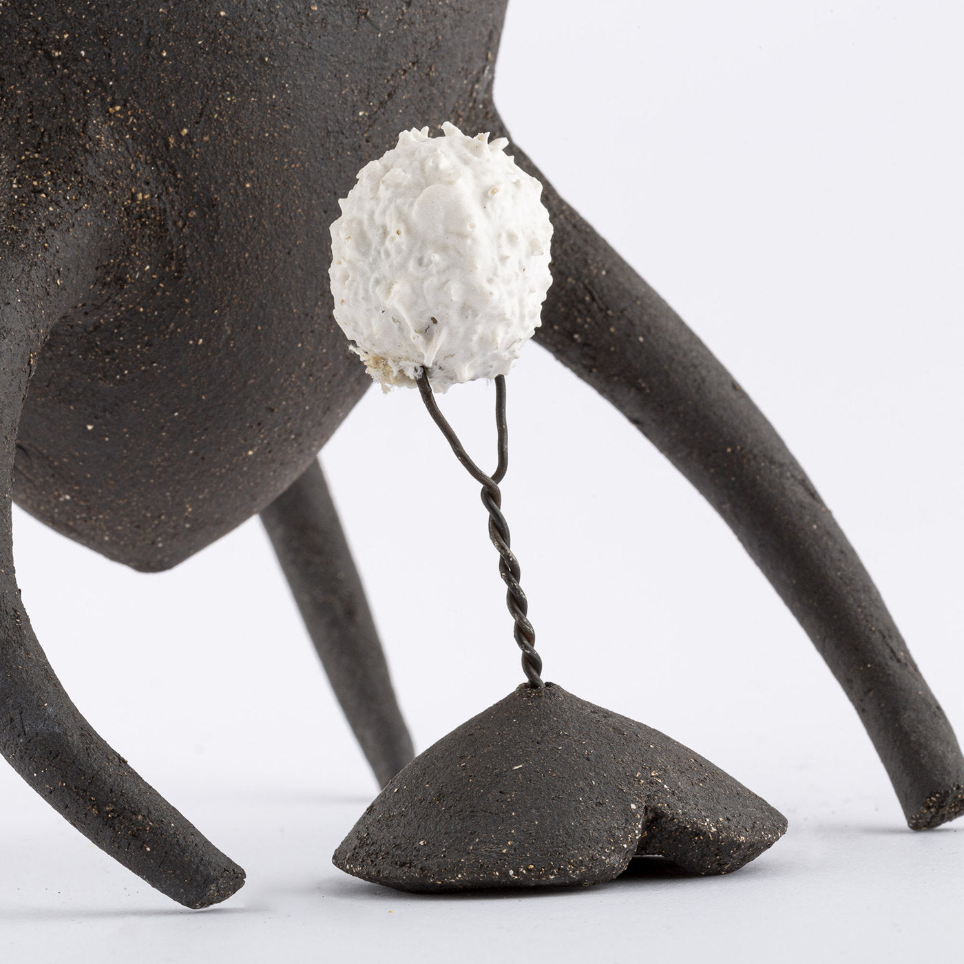 Black Spider Sculptural Teapot - Alternative view 2