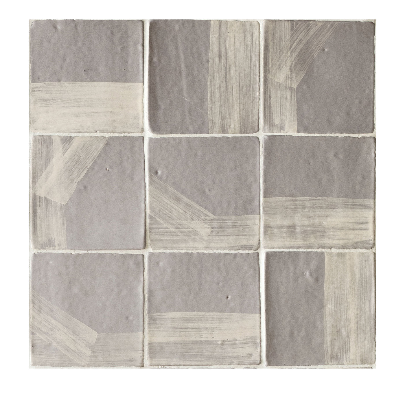 Tracce Set of 44 Gray Tiles by Margherita Rui - Main view