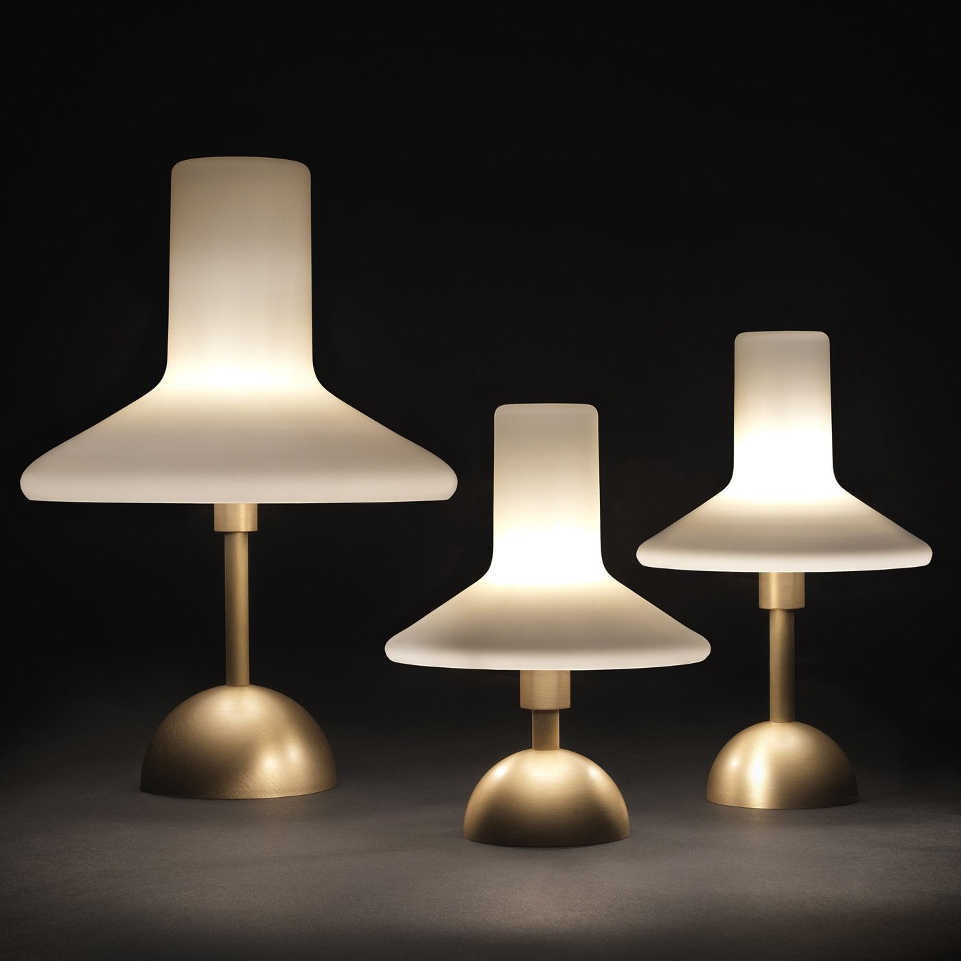 Olly Brass Medium Table Lamp - Alternative view 1