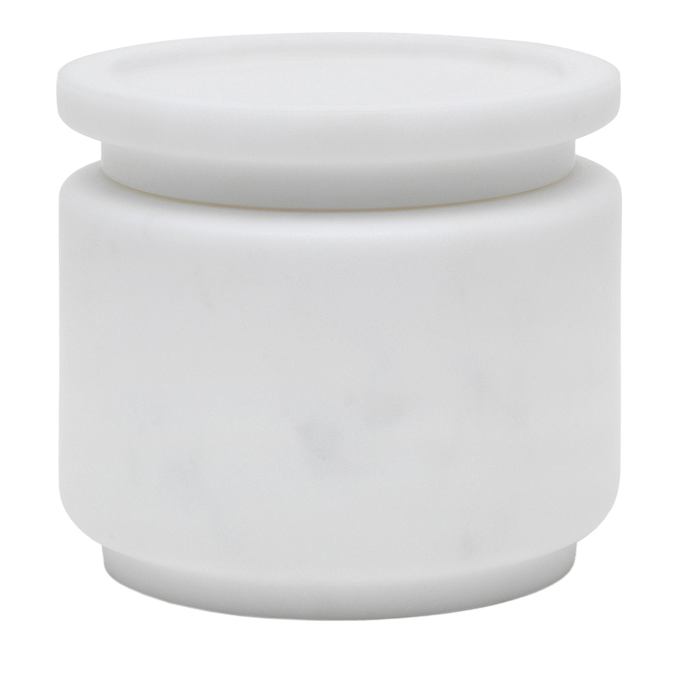 Pyxis Small White Michelangelo Jar by Ivan Colominas - Main view