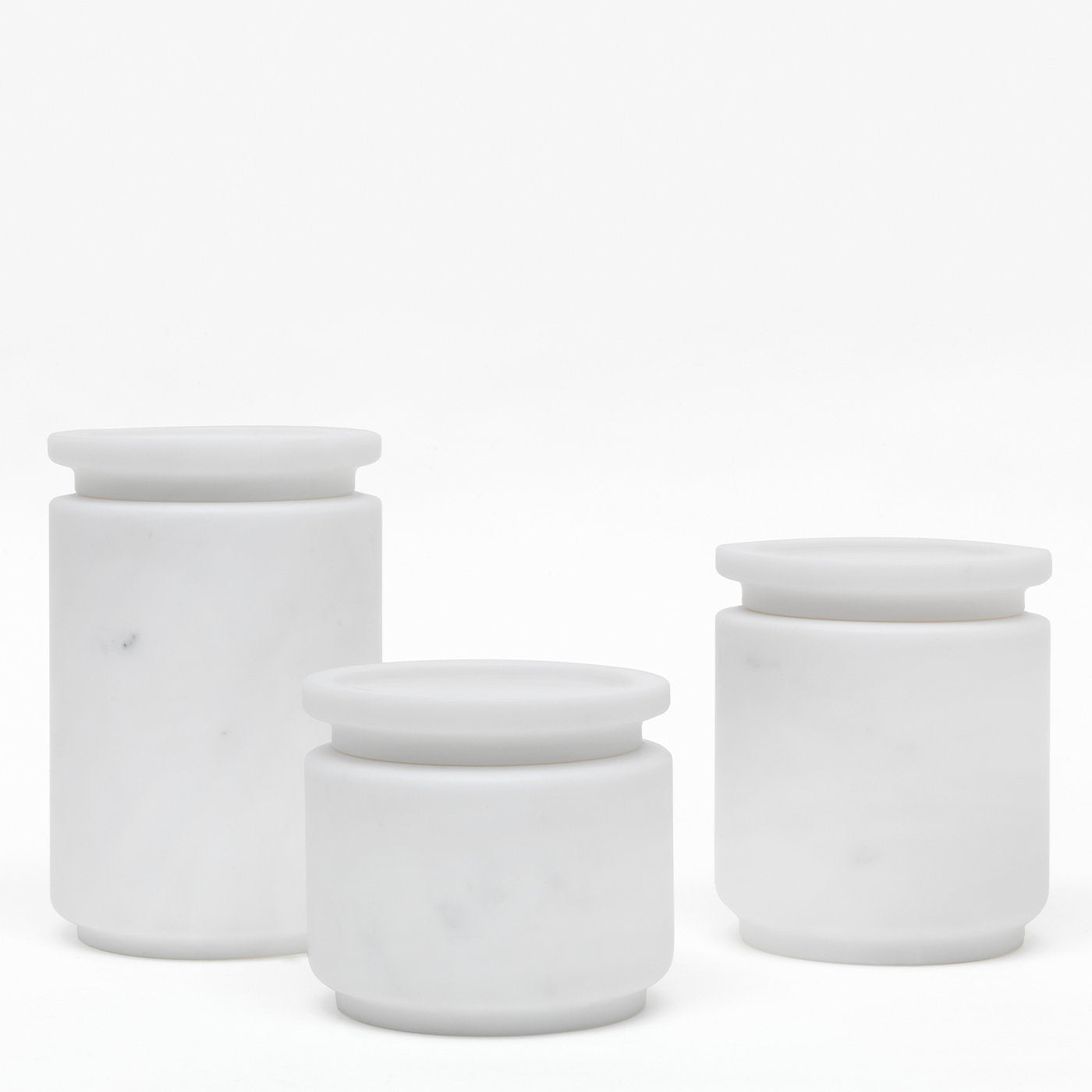 Pyxis Small White Michelangelo Jar by Ivan Colominas - Alternative view 1