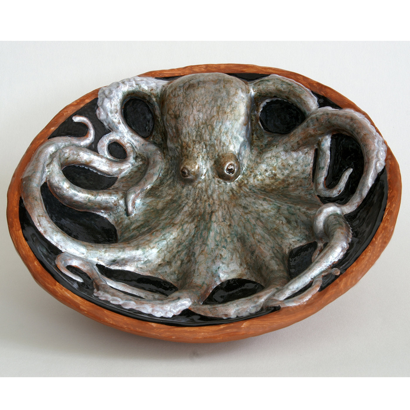 Sculptural Octopus in Bath Bowl - Alternative view 3