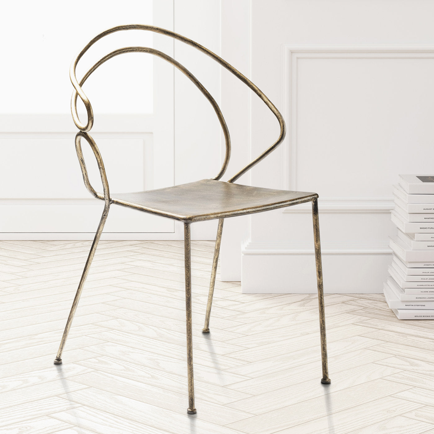 Re-Bis Iron Chair by Antonio Saporito - Alternative view 5