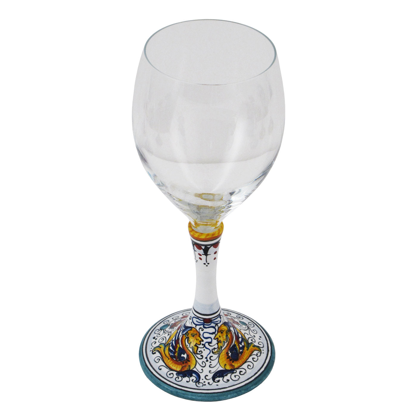 Set of 2 Medium Raffaellesco Floral Wine Glasses - Alternative view 2