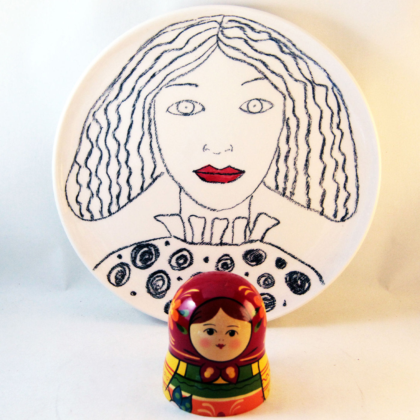 Woman Decorative Plate #2 - Alternative view 2