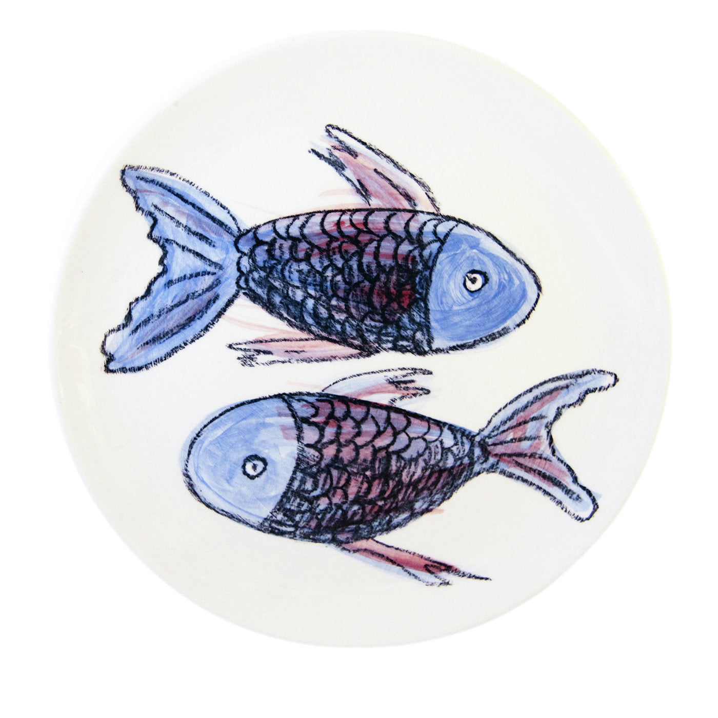 Assiette décorative poisson - Vue principale