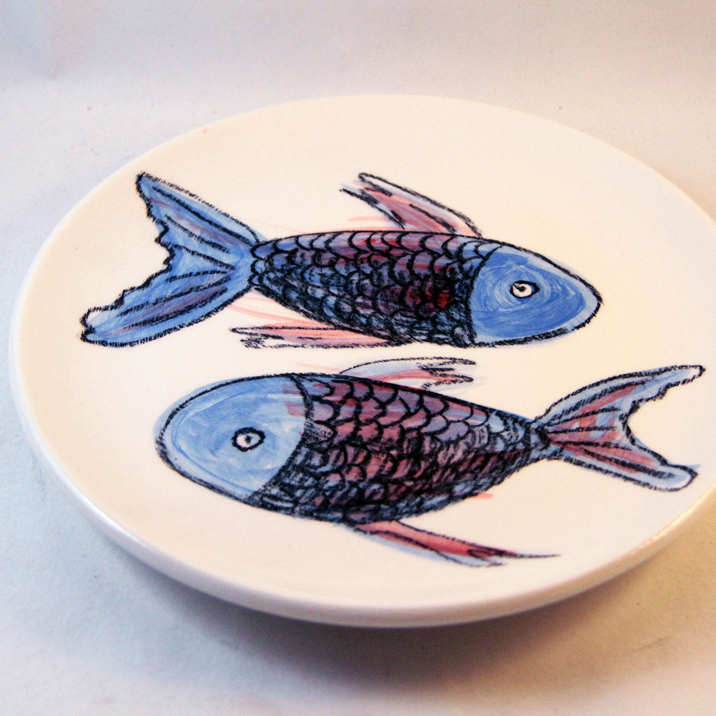 Assiette décorative poisson - Vue alternative 2
