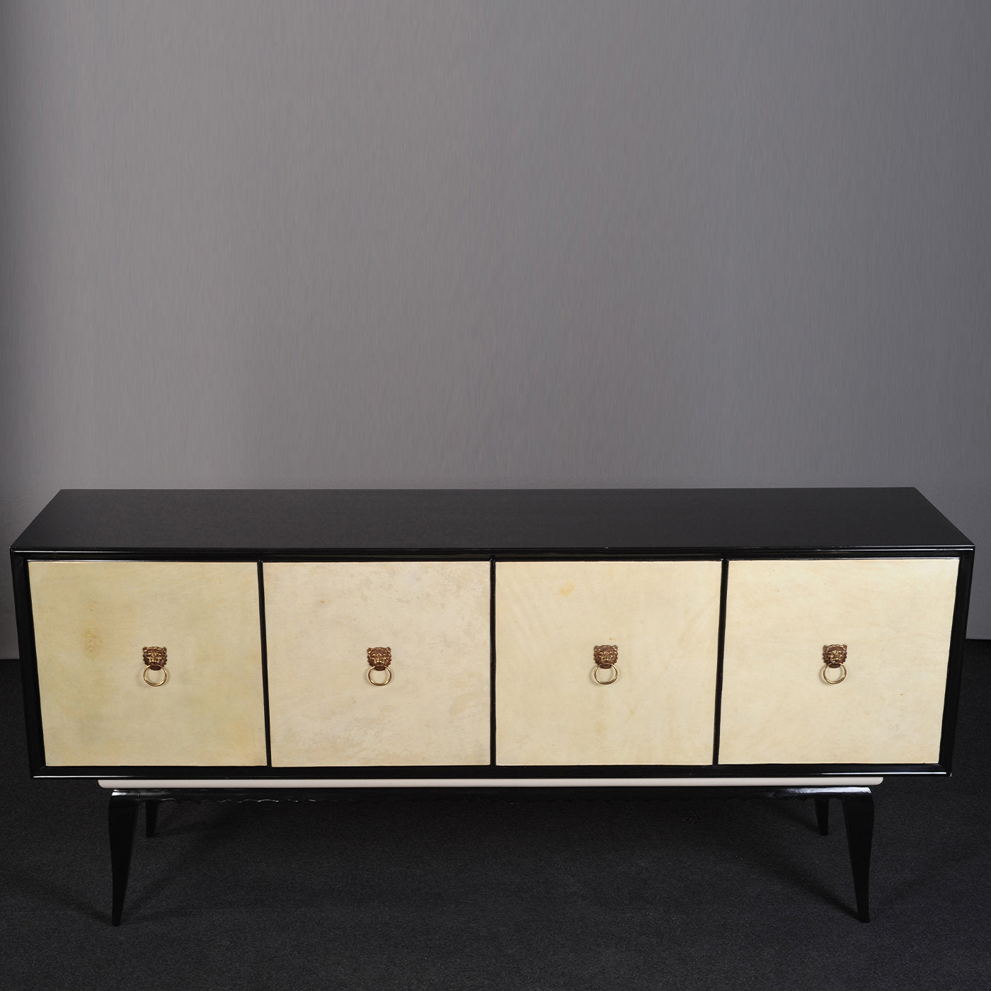 PLM-0004 Black and Ivory Parchment Sideboard - Alternative view 2