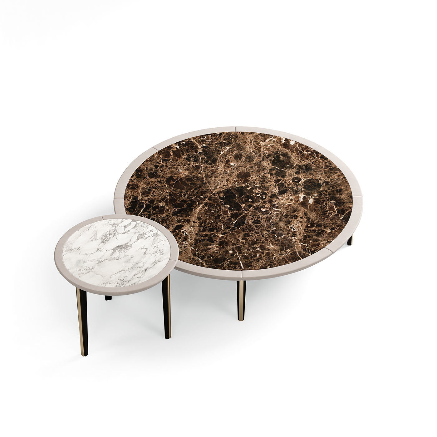 Set of Elan Side Table and Circle Coffee Table - Alternative view 1