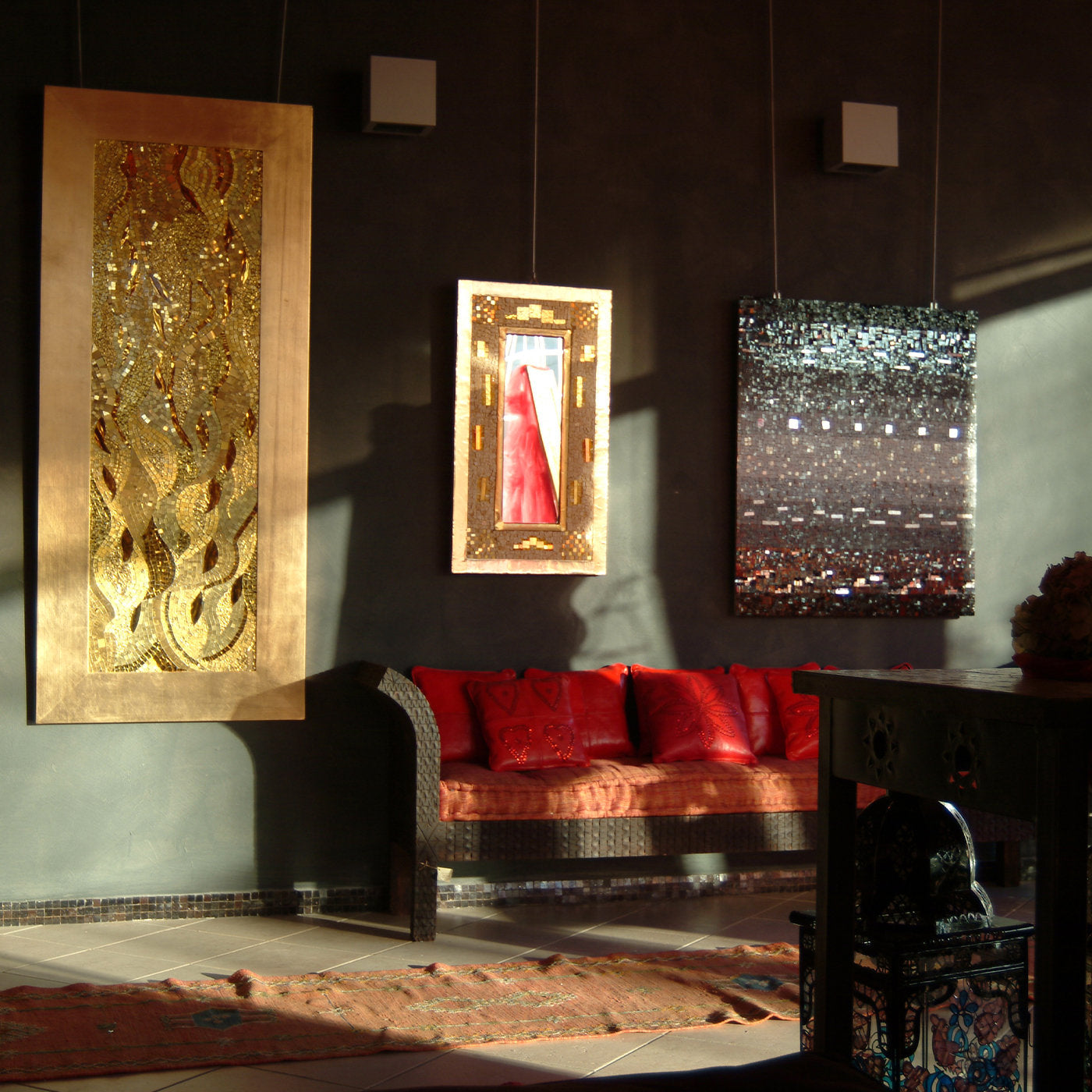 Gold Mosaic Decorative Panel - Alternative view 4
