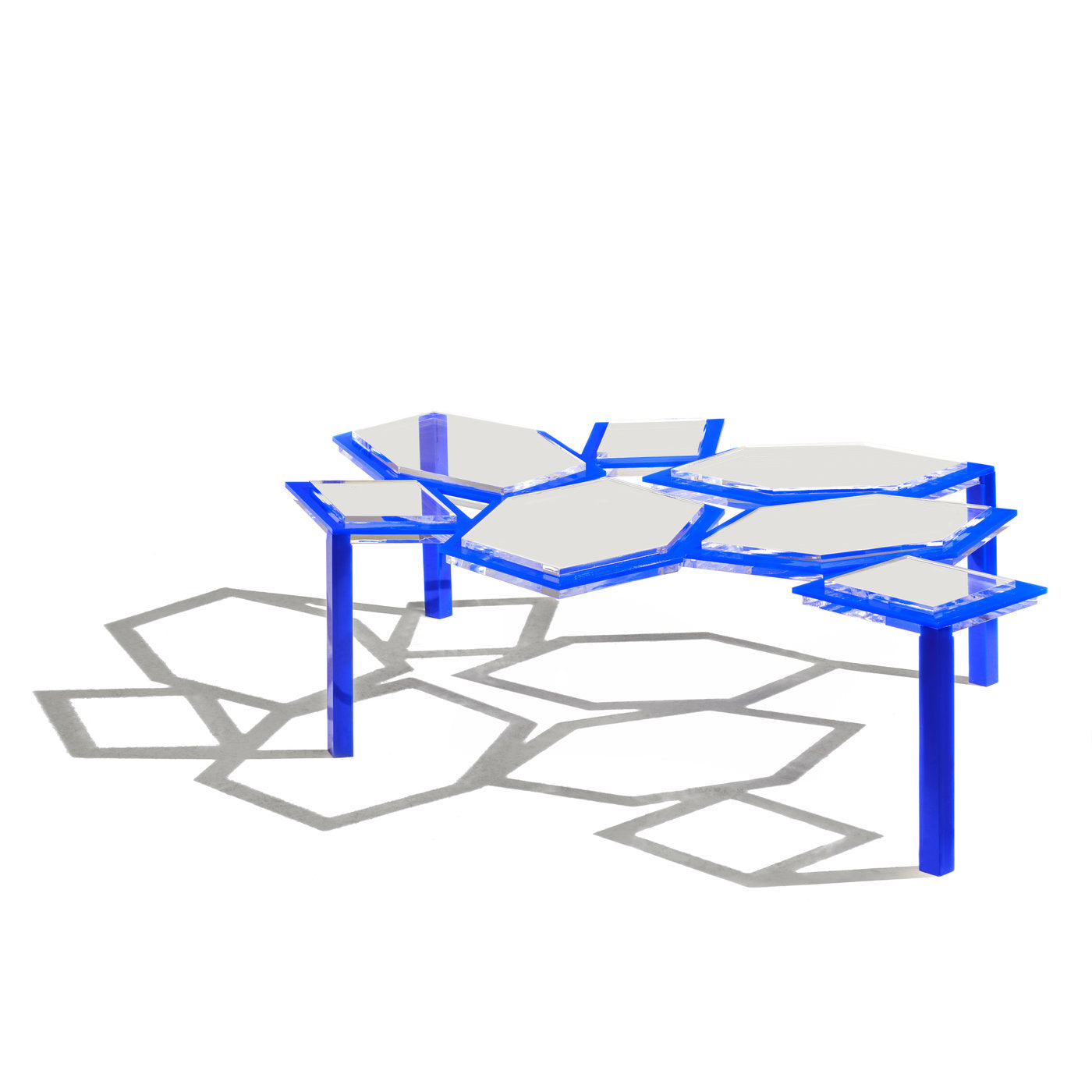 Tavolino blu grande Penrose #2 - Vista alternativa 1