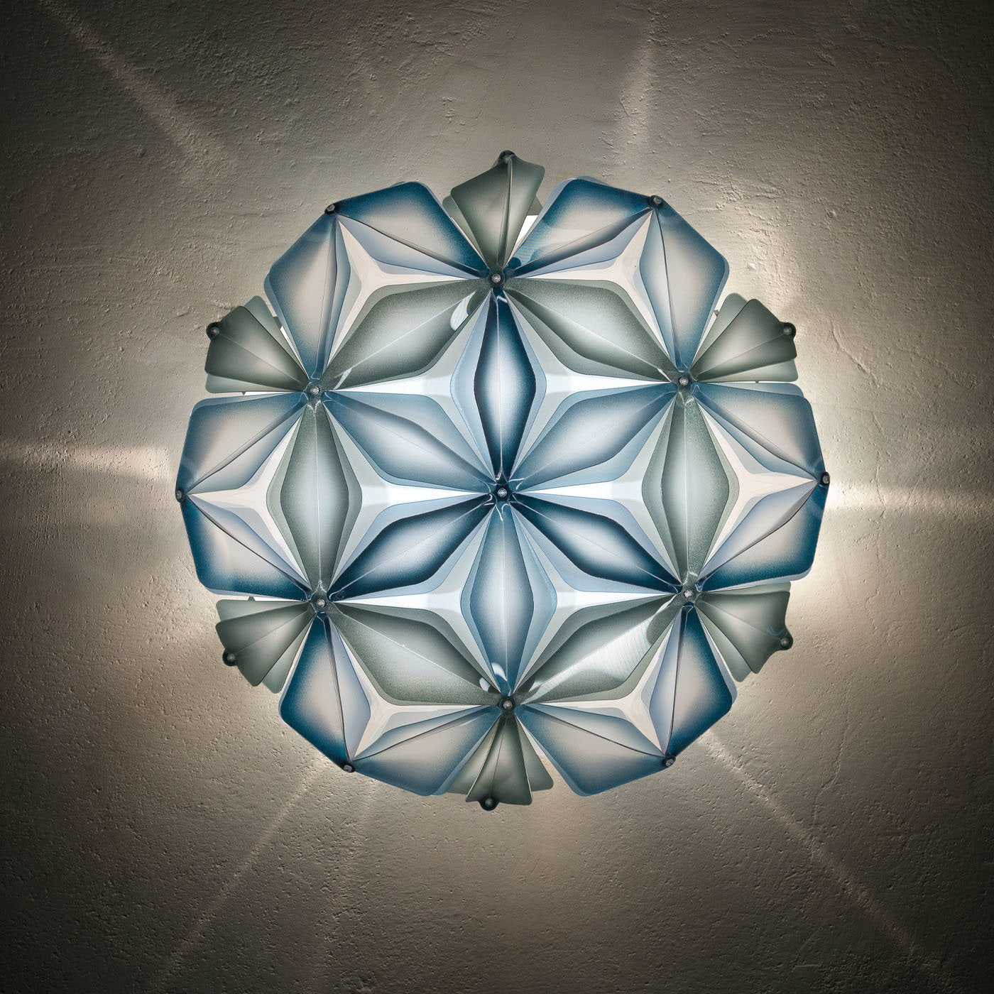 Lámpara de techo/pared La Vie Blue de Adriano Rachele - Vista alternativa 2