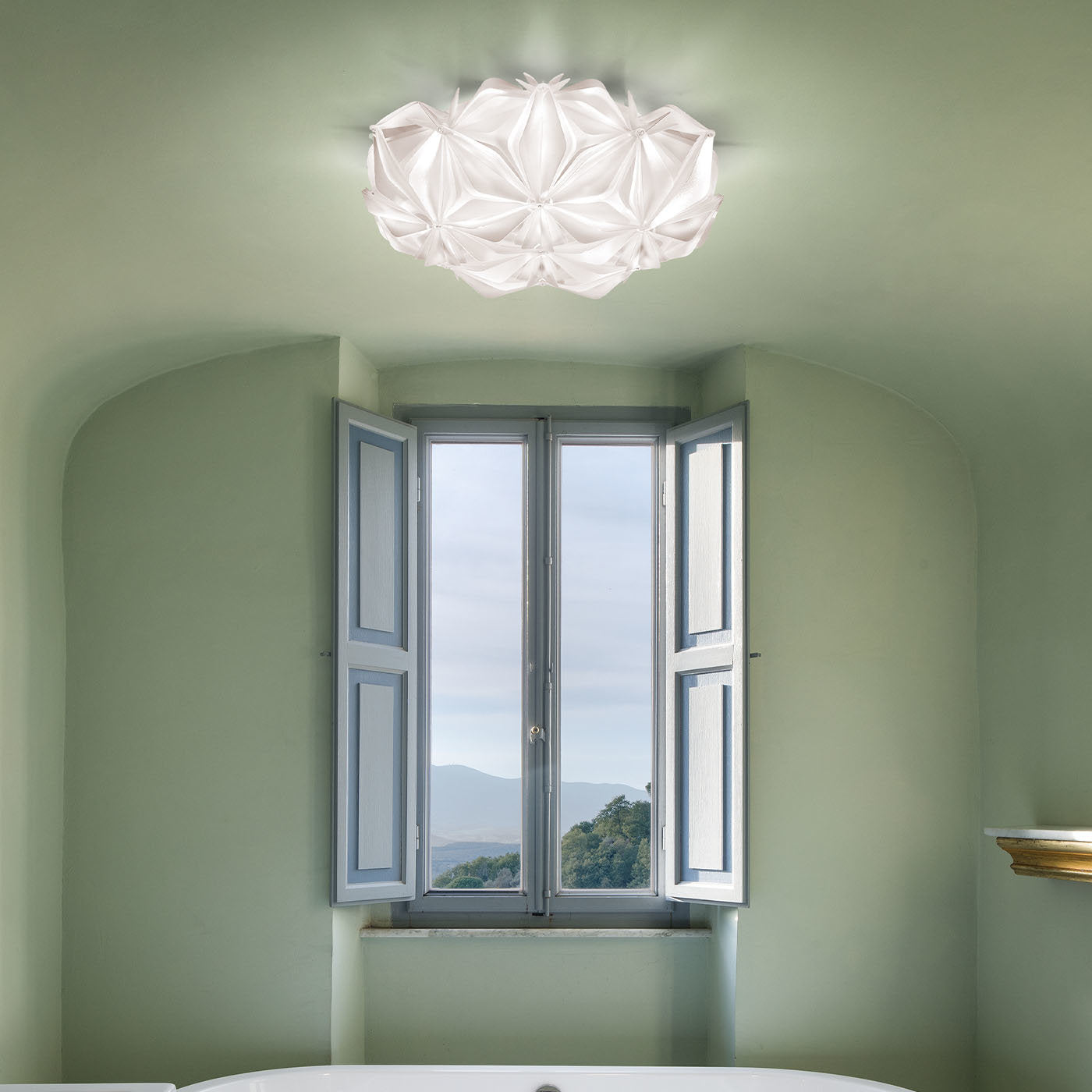 Lámpara de techo/pared La Vie White de Adriano Rachele - Vista alternativa 4