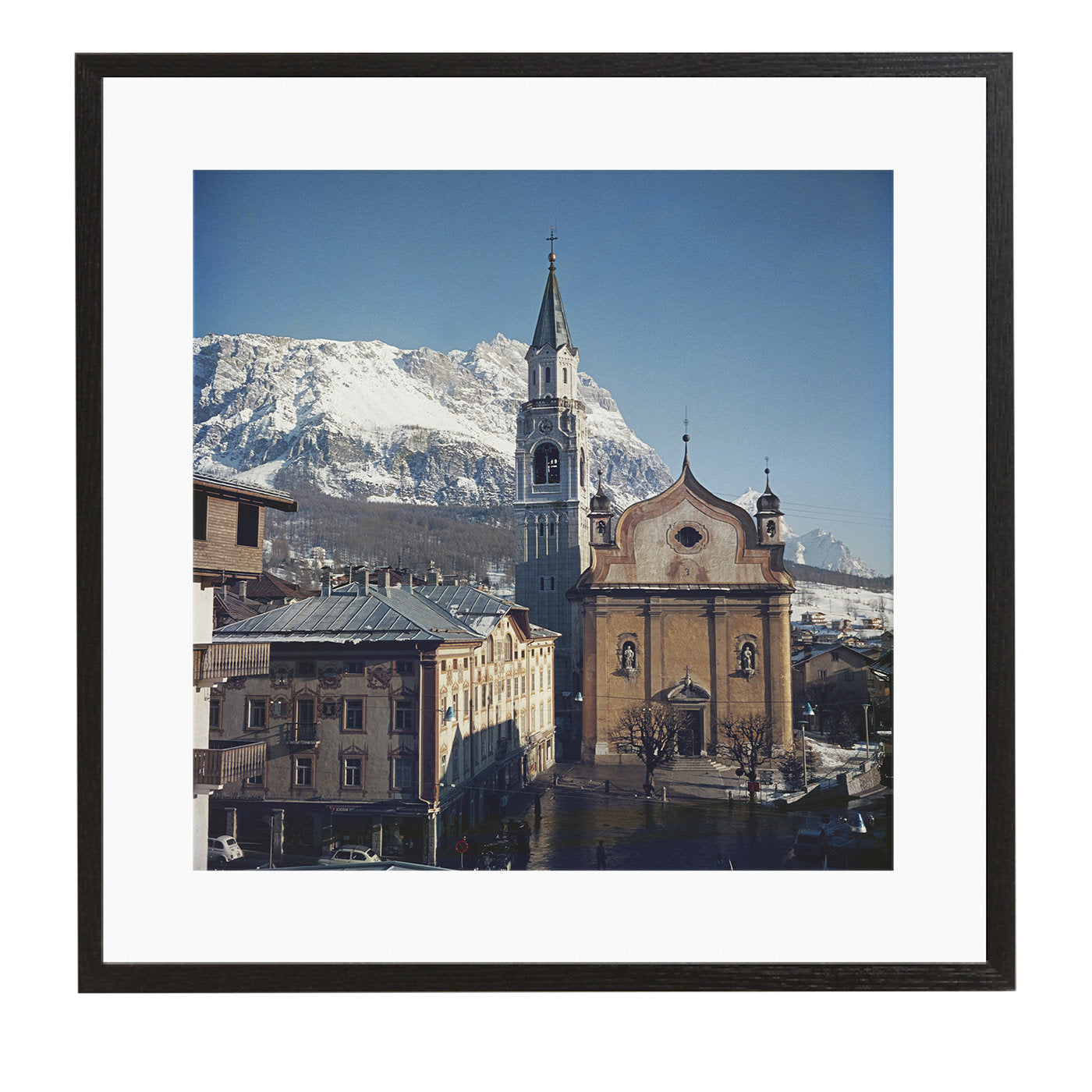 Cortina D'Ampezzo Impresión enmarcada pequeña #3 - Vista principal