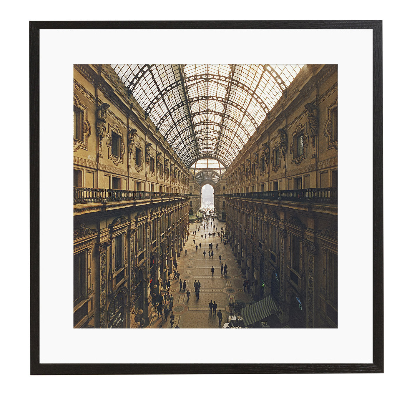 Galleria Vittorio Emanuele II Impresión enmarcada pequeña - Vista principal