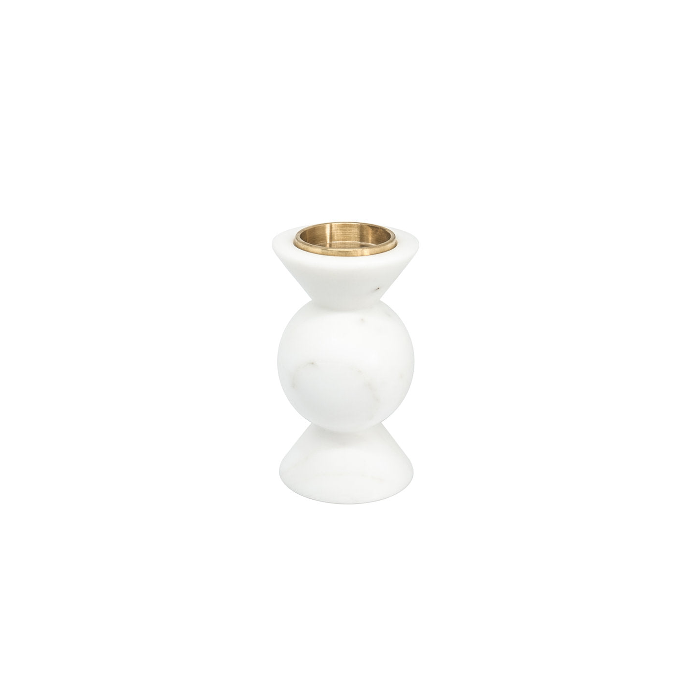 Pequeño candelabro de mármol blanco de Jacopo Simonetti - Vista alternativa 1
